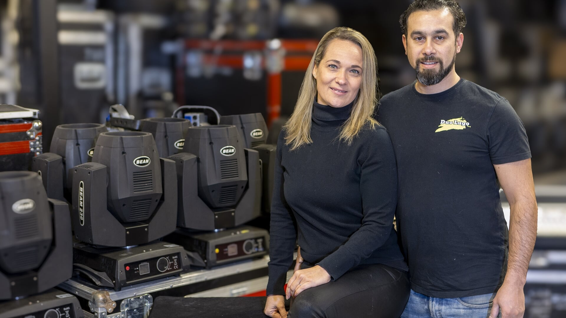Circusartiesten Anke de Boer en Luis Lugo acteren op eenzame hoogte