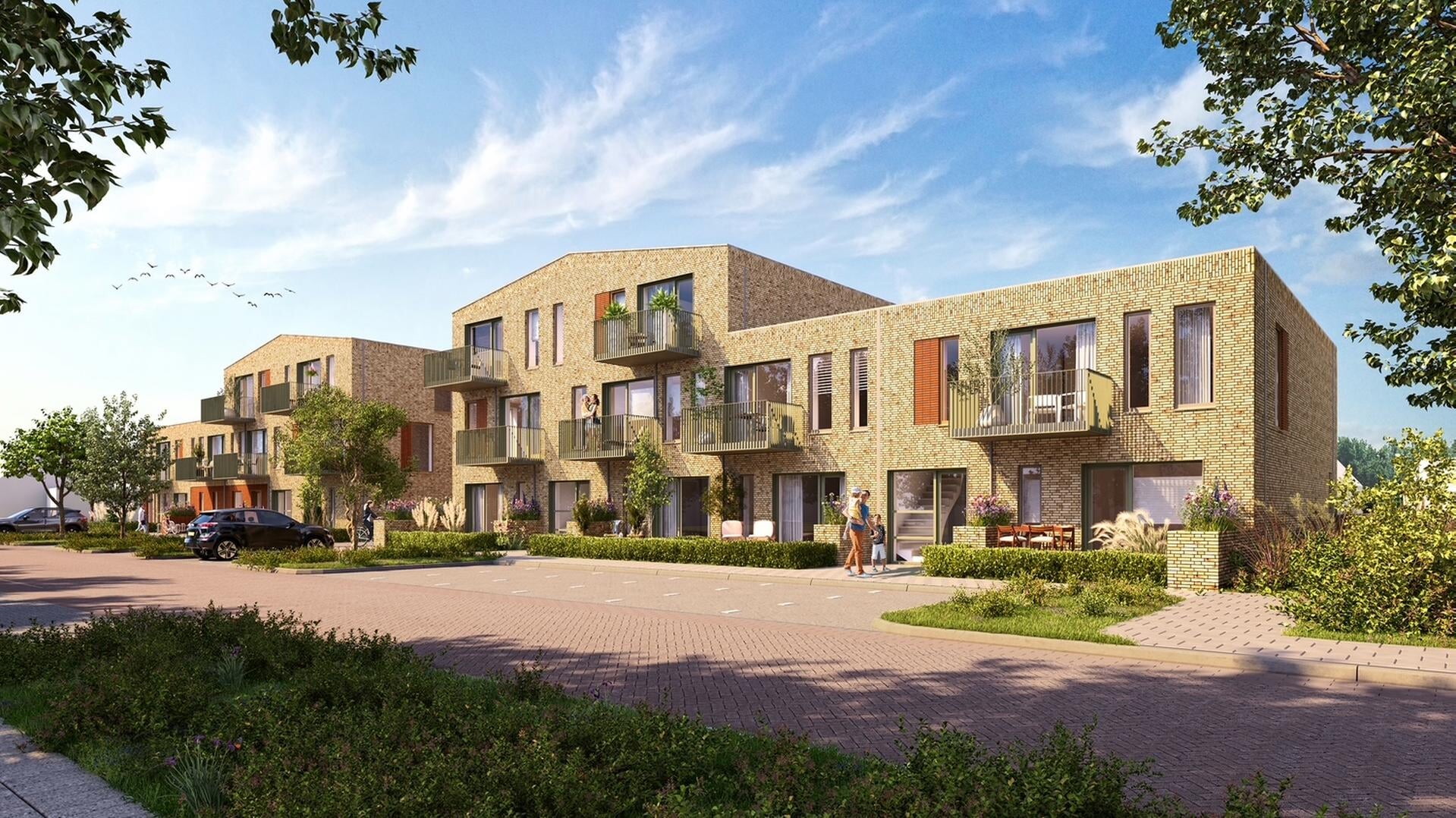 Vergunning voor 16 appartementen en kinderopvang in hart van Witmarsum