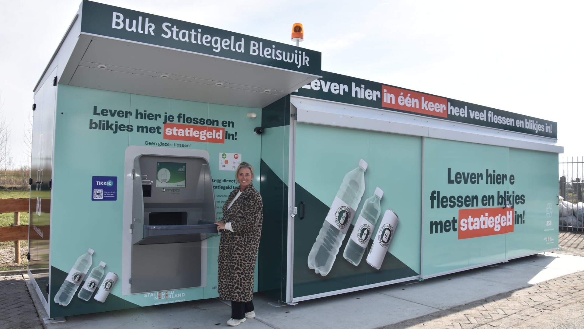 Snel en eenvoudig statiegeld inleveren met de Bulk Statiegeldautomaat