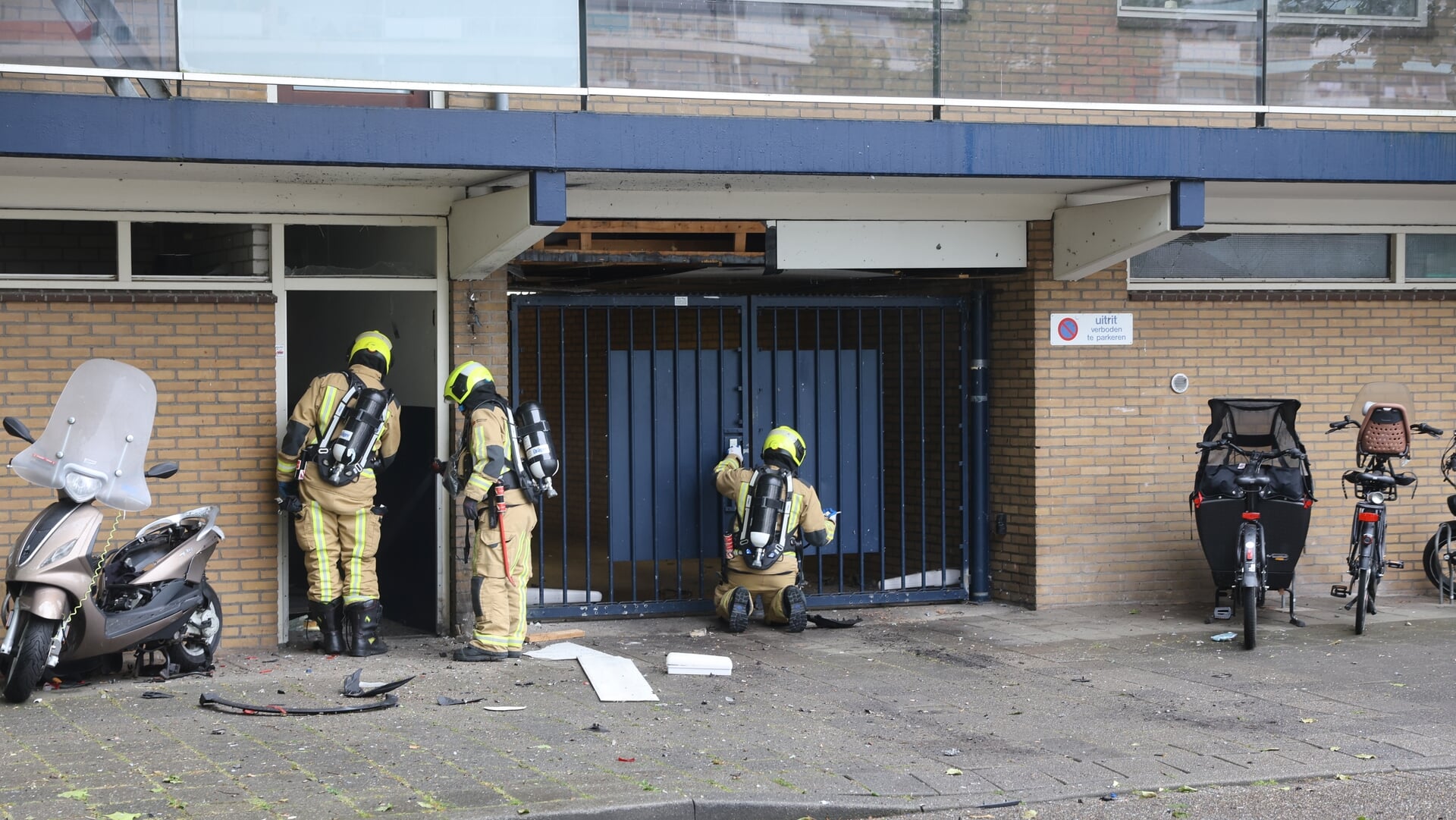 Gewonden na explosie aan Dunantstraat, verdachte opgepakt