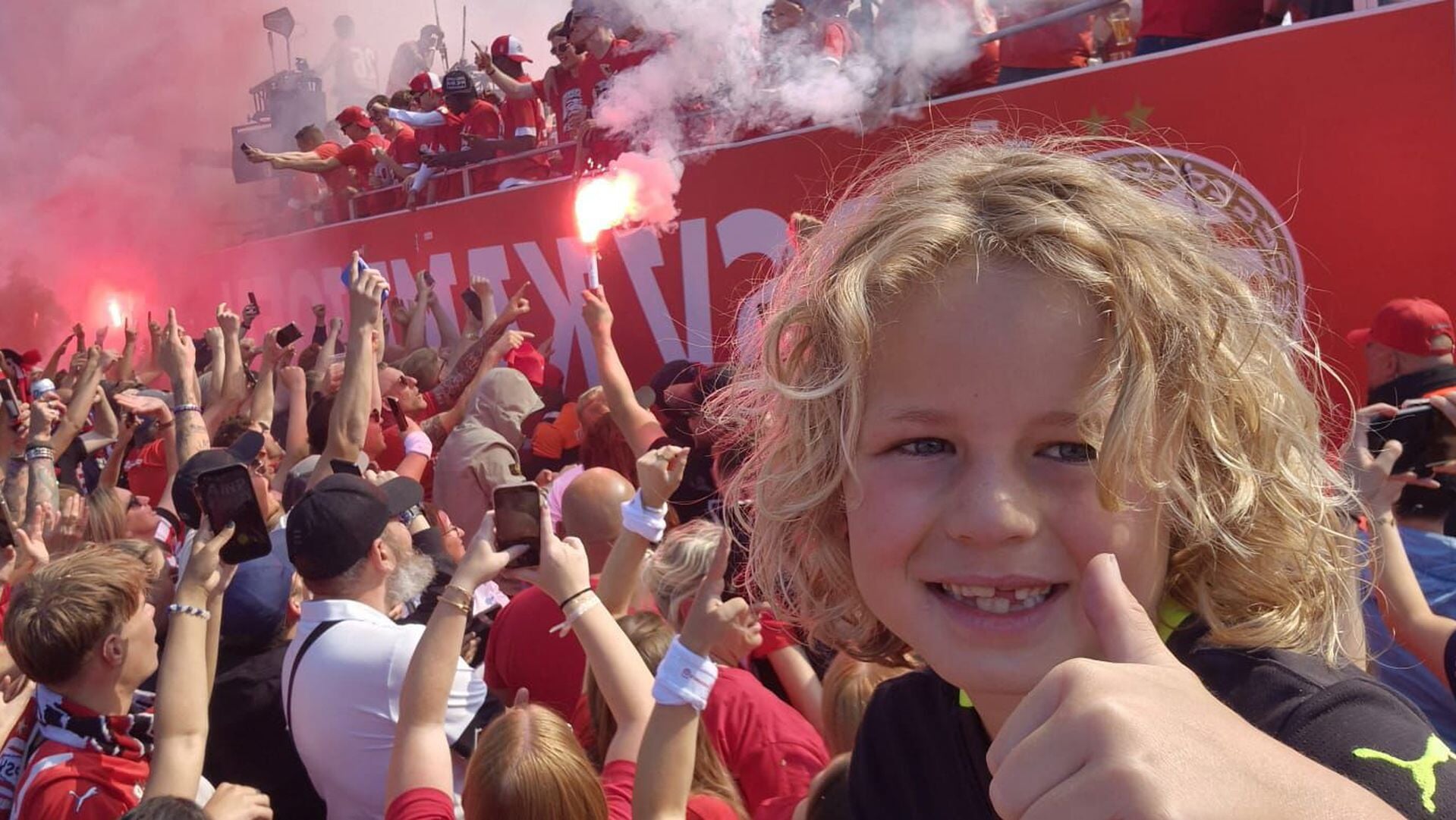 Kampioensfeest PSV: ook daar waren Rooienaren bij