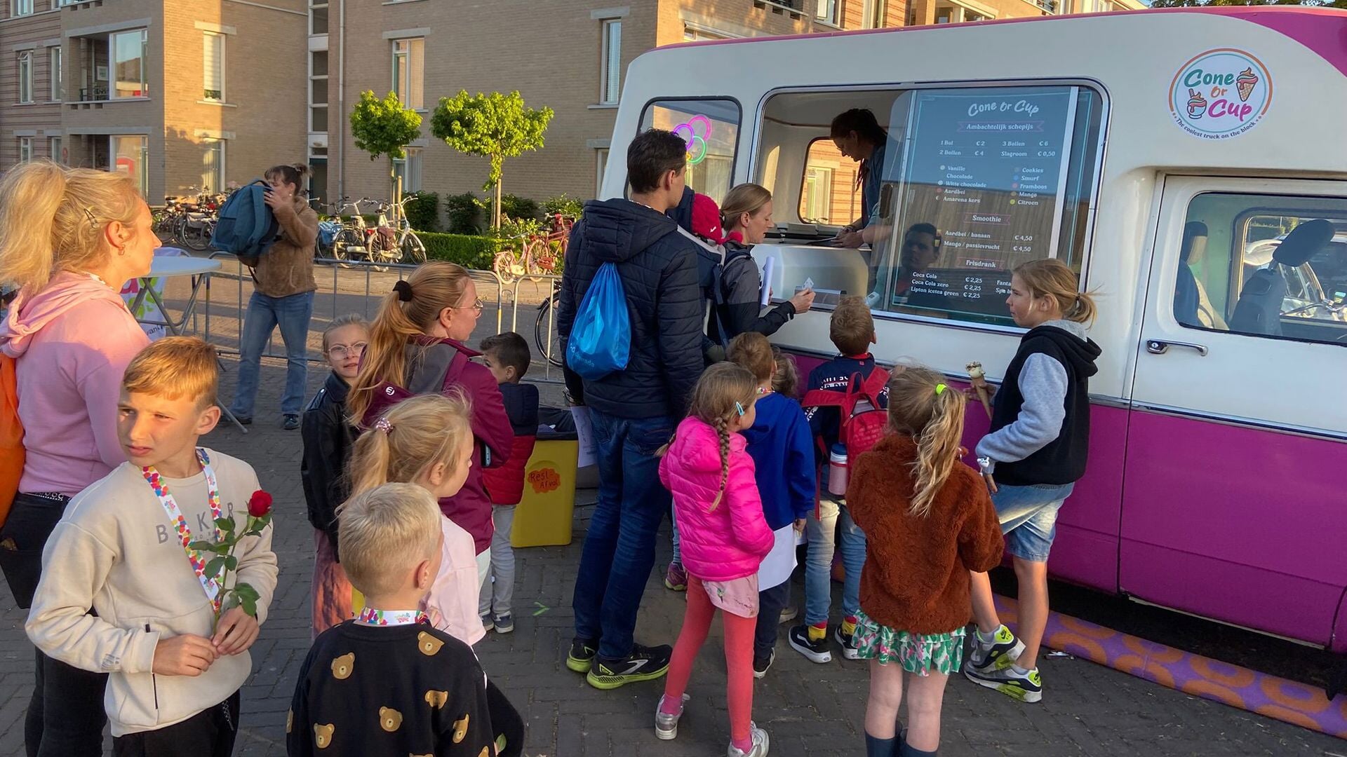 Vier dagen de pas erin