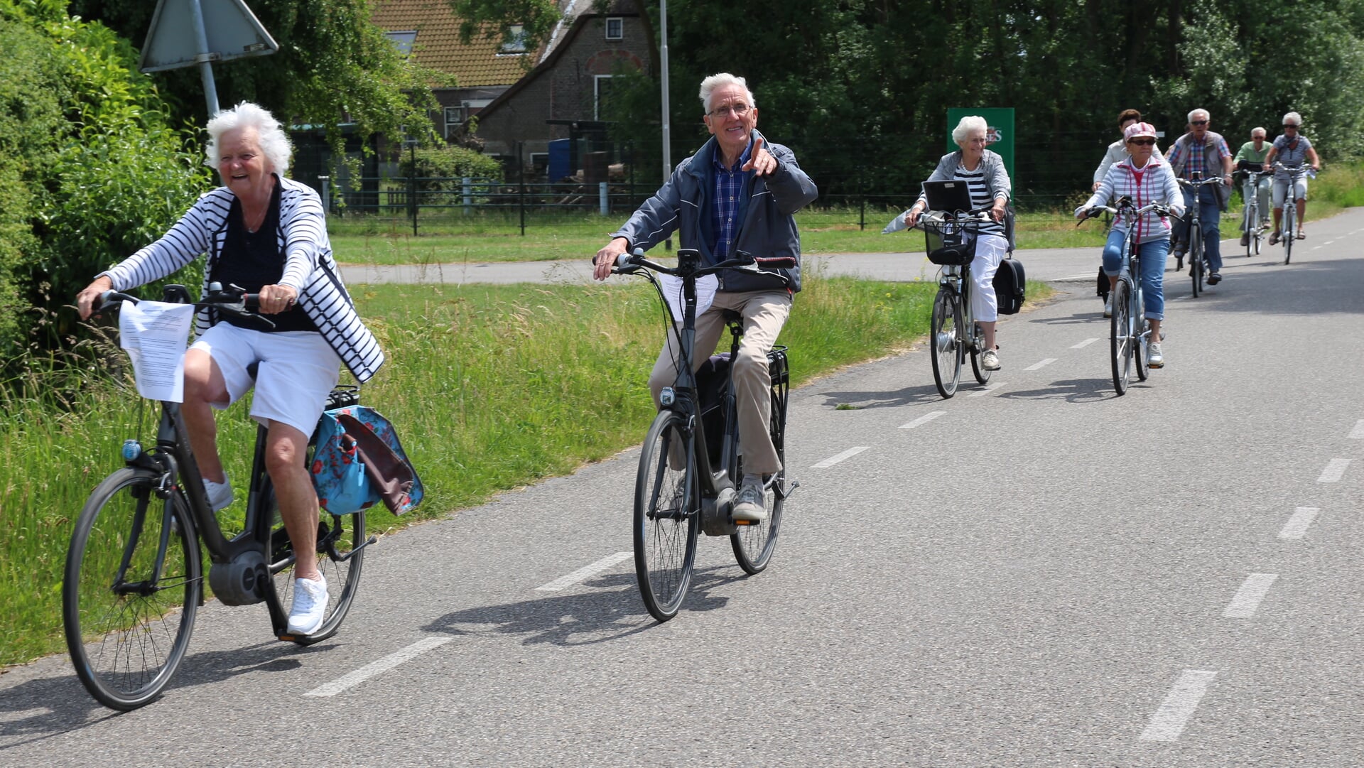 36e Fietspoldertocht op maandag 2e Pinksterdag