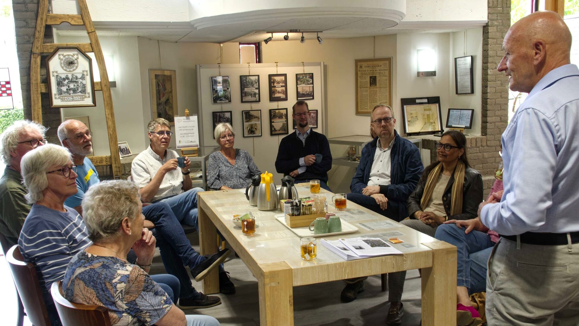 Gemeenteraad op werkbezoek voorafgaand aan Cultuurnota