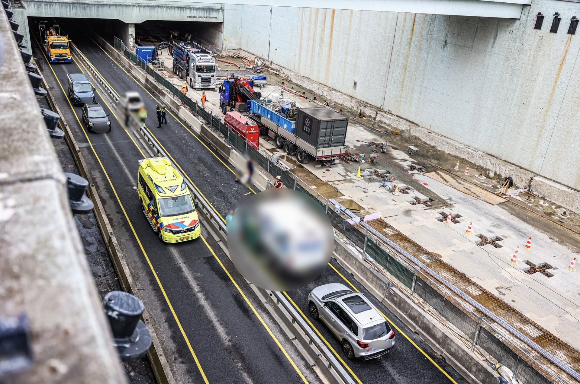 A7 na ongeval tussen Joure en Sneek weer vrijgegeven