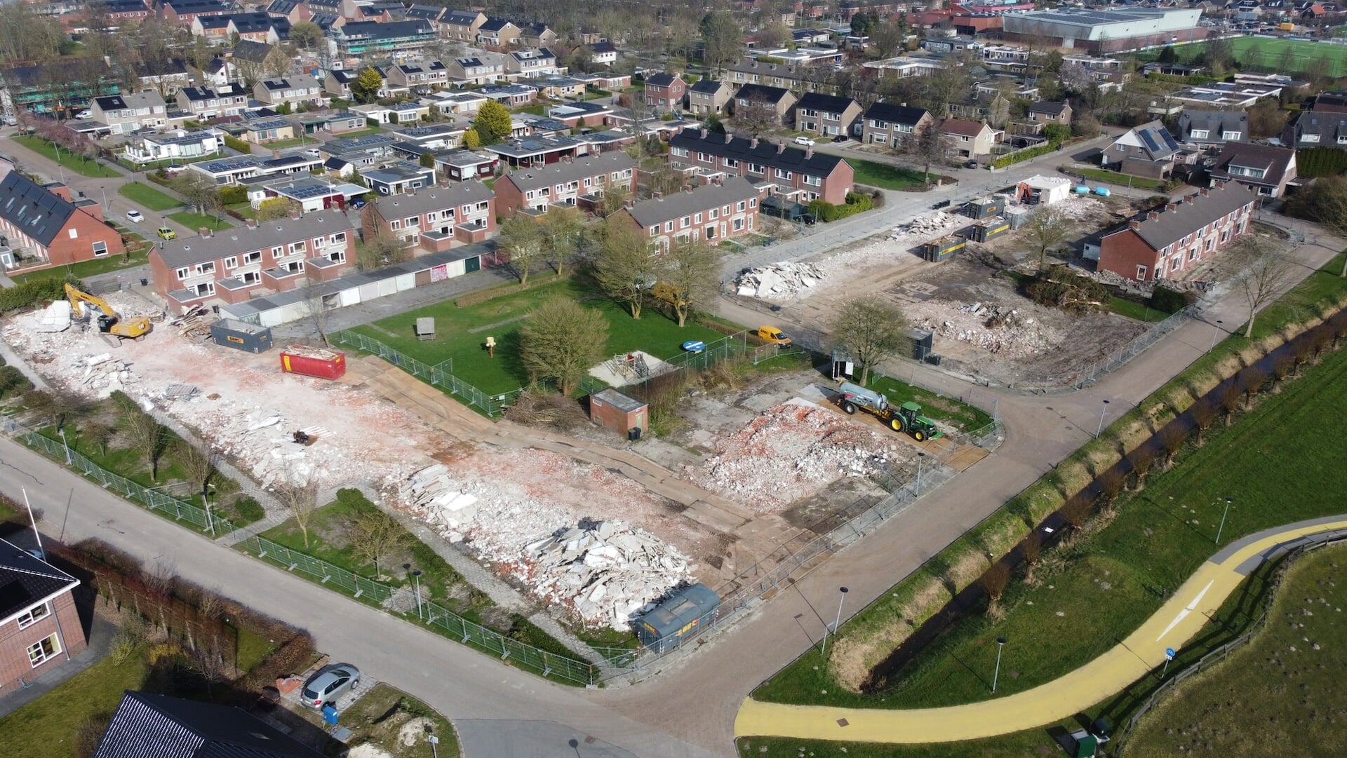 Sloop Riepenbuurt Uithuizen in volle gang - Nieuws uit Noord-Groningen