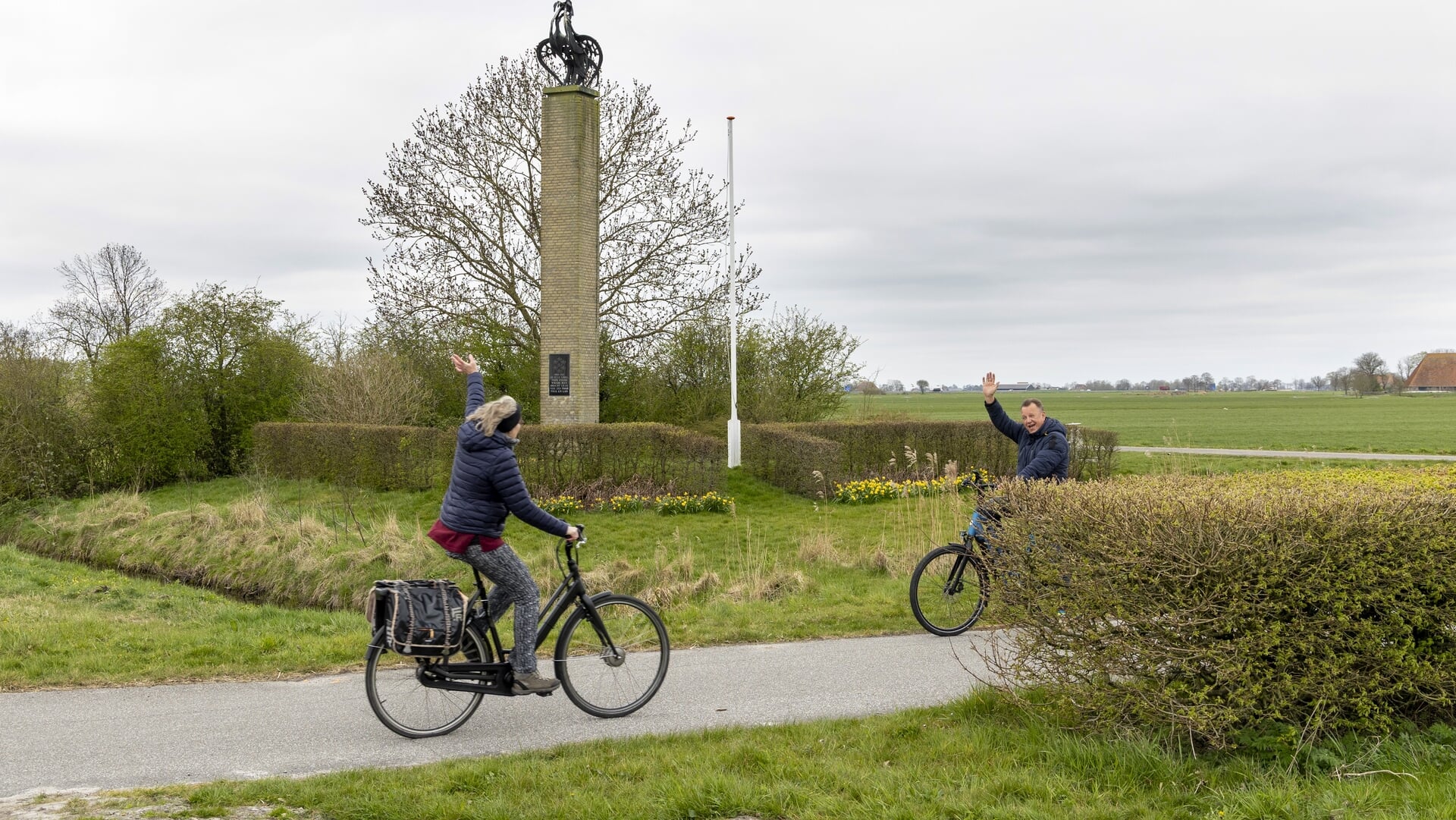 Speciale 4 mei-dienst in Folsgare en Ysbrechtum: Kerkelijke gemeenten staan stil bij monument ‘De Ho