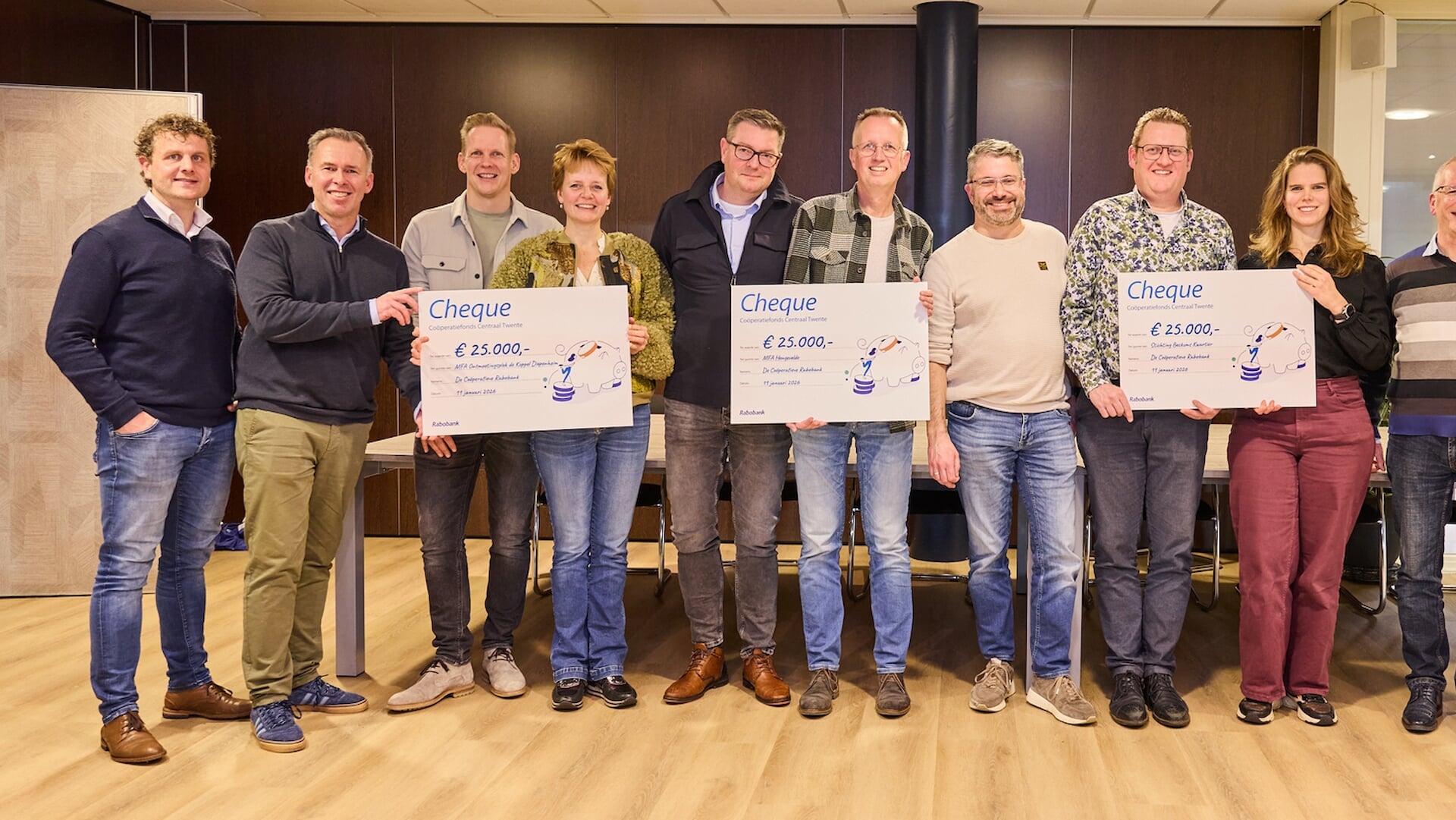 Rabobank verdeelt € 136.000,- in Centraal Twente - Het laatste nieuws ...