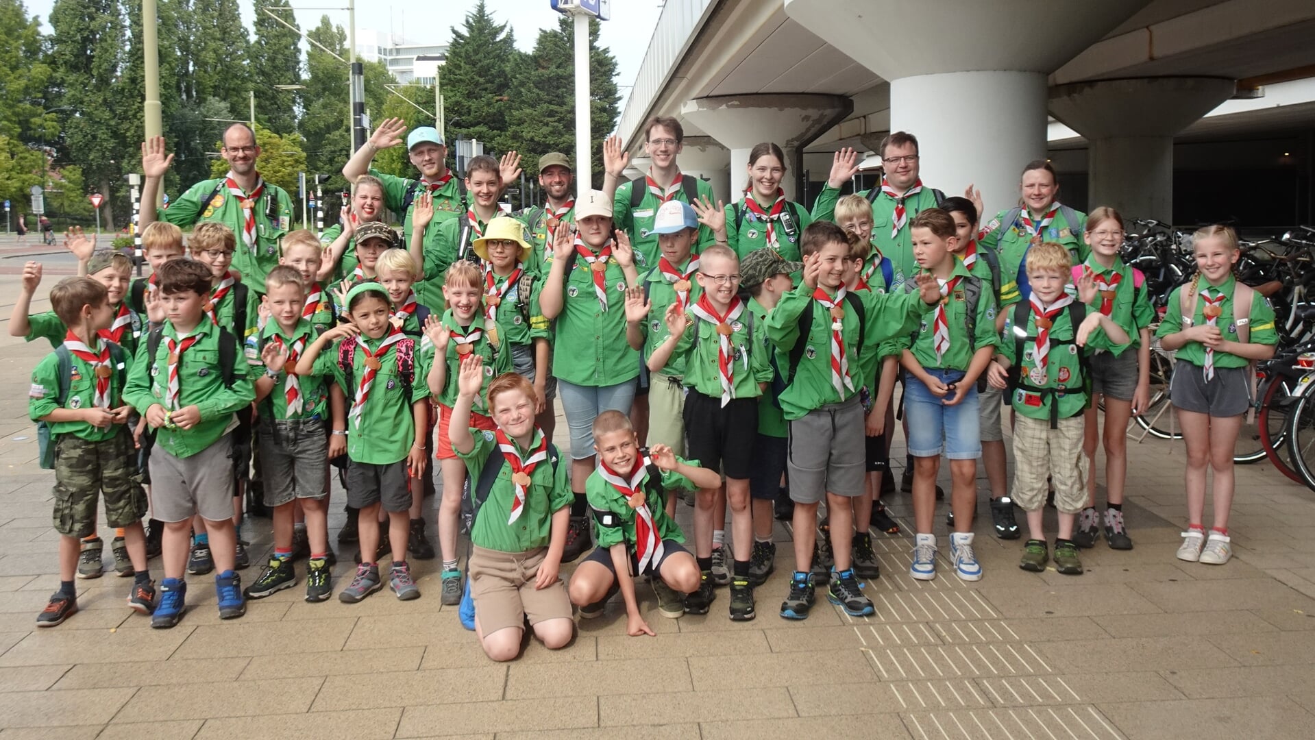 Scoutinggroep Damherten gaat weer op zomerkamp