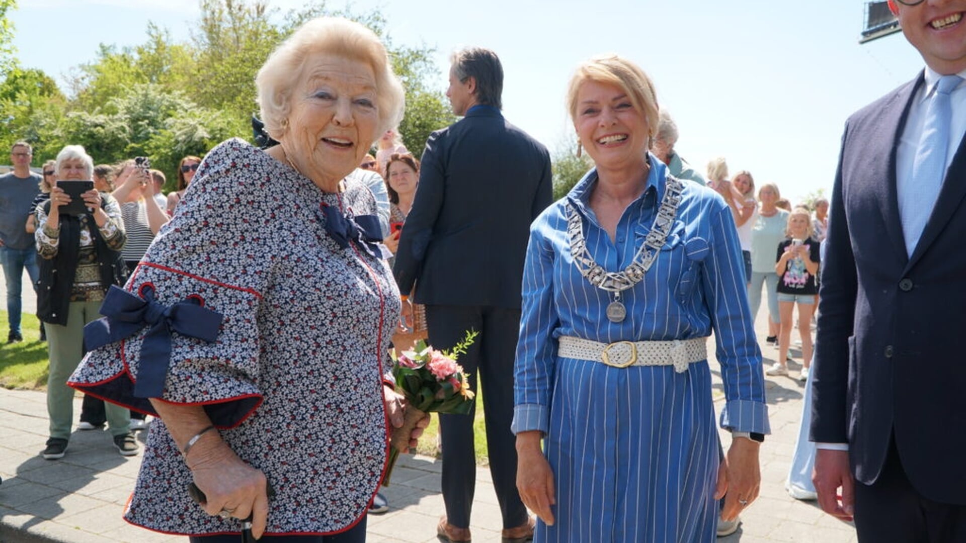 Koninklijk bezoek in Witmarsum!