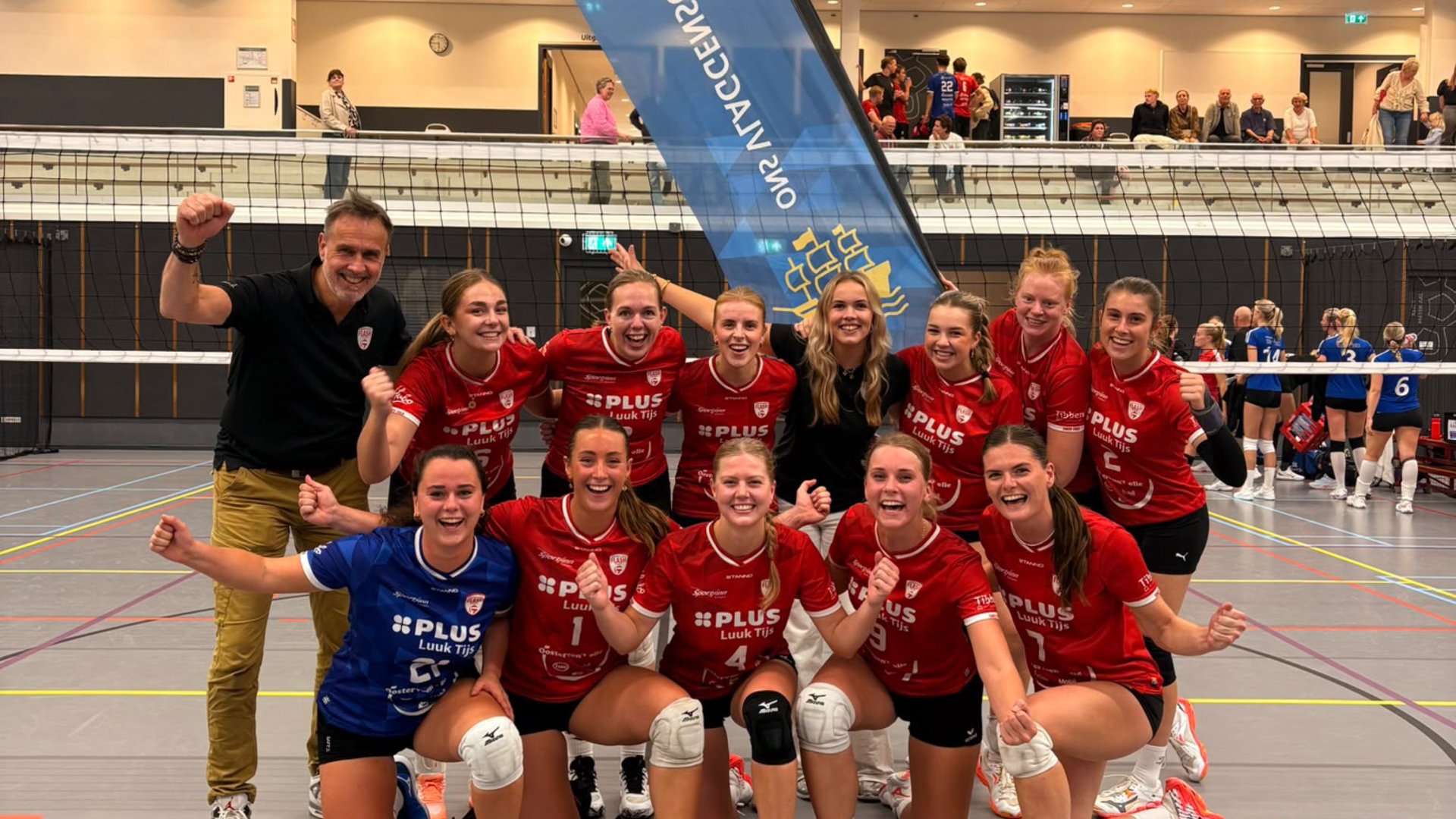 Flash Dames 1 speelt in tweede nationale bekerronde