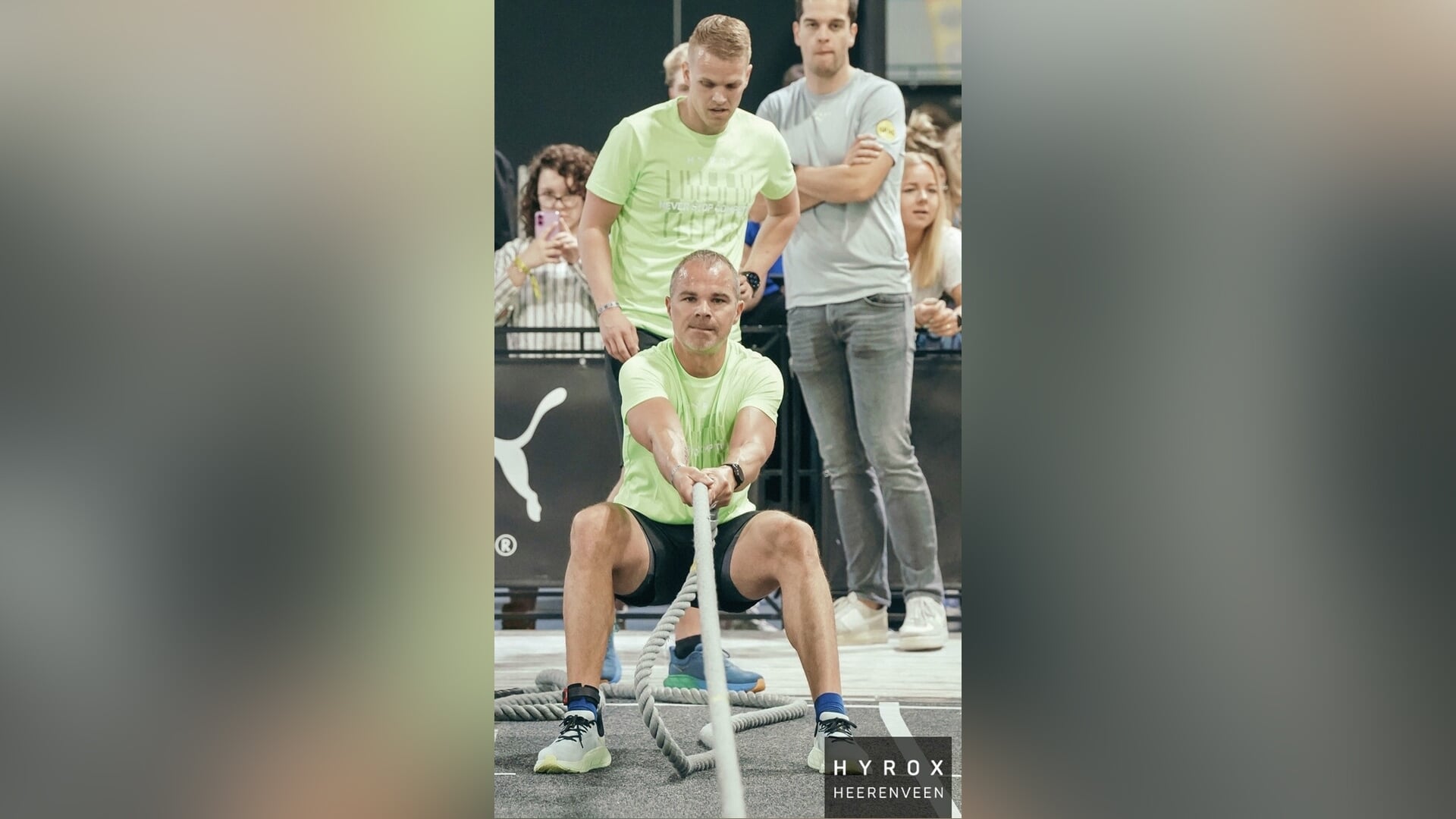 CrossFit Waterpoort scoort hoog op HYROX wedstrijd in Thialf Heerenveen