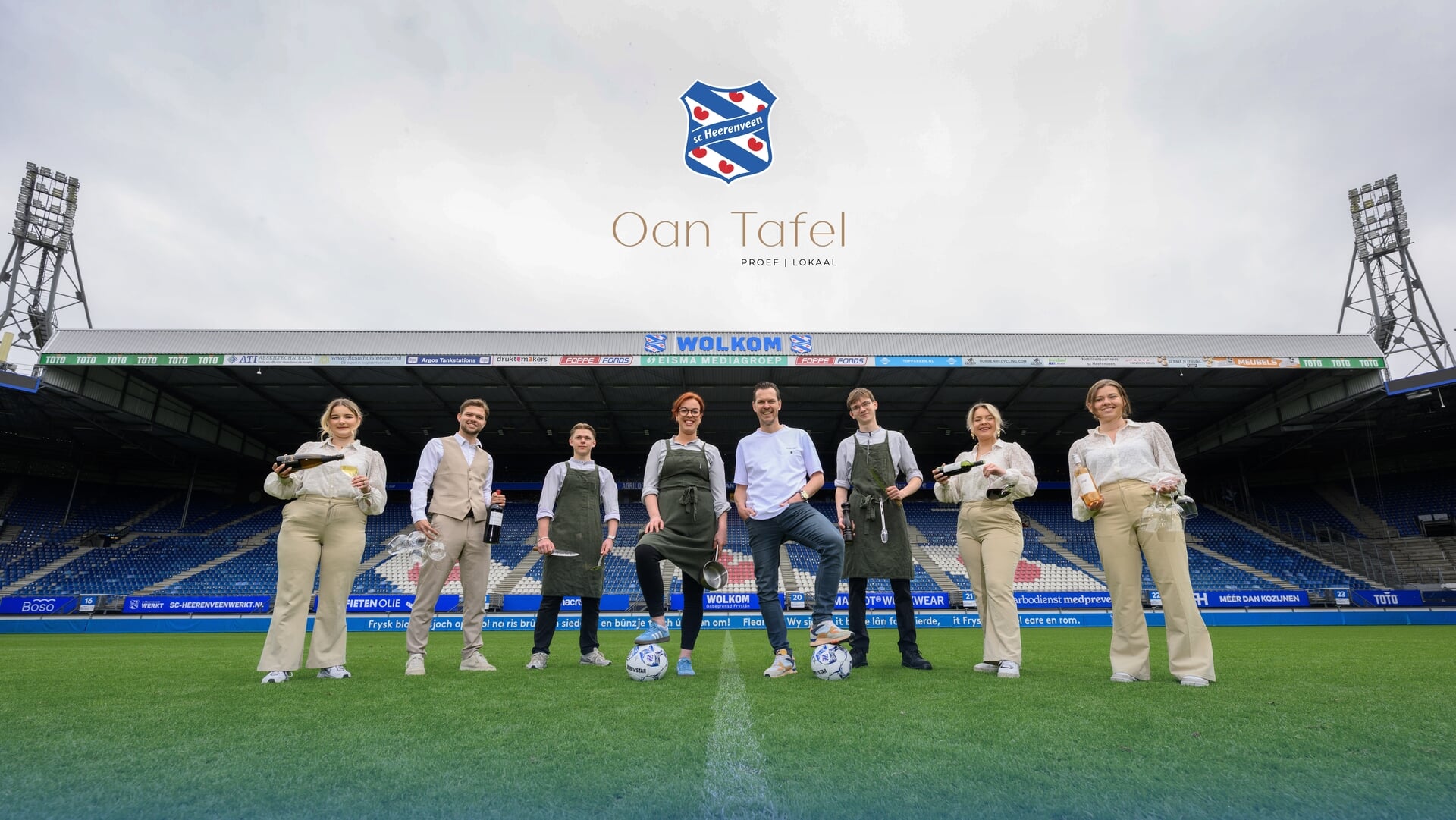 Culinair genieten op het heilige gras van het Abe Lenstra Stadion