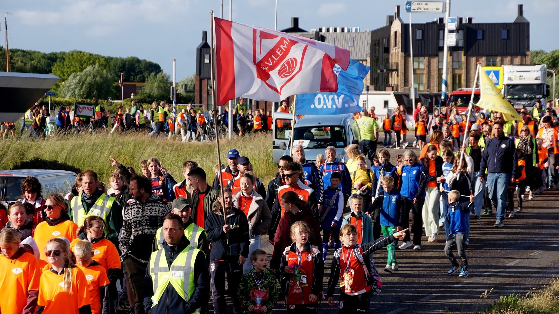 Jan brengt in beeld: Slot van de Lemster Avond4Daagse
