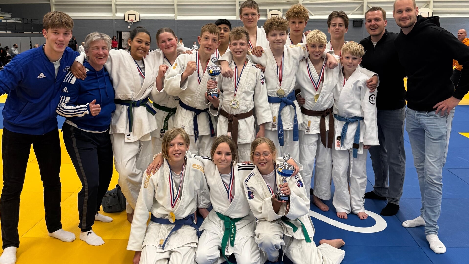 Judoka’s Akkermans naar NK Teams op 14 juni