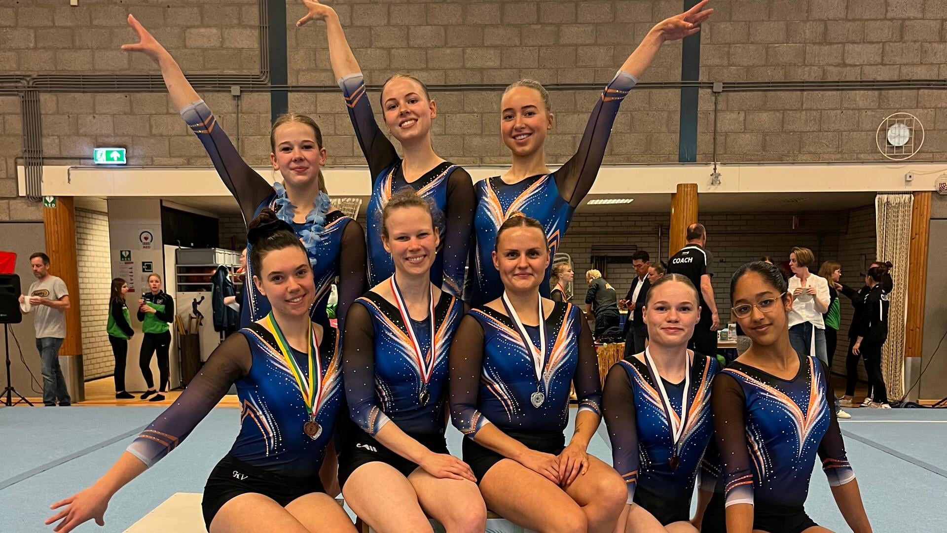 Twee keer goud, zilver en brons voor CSC Joure op toestelfinales