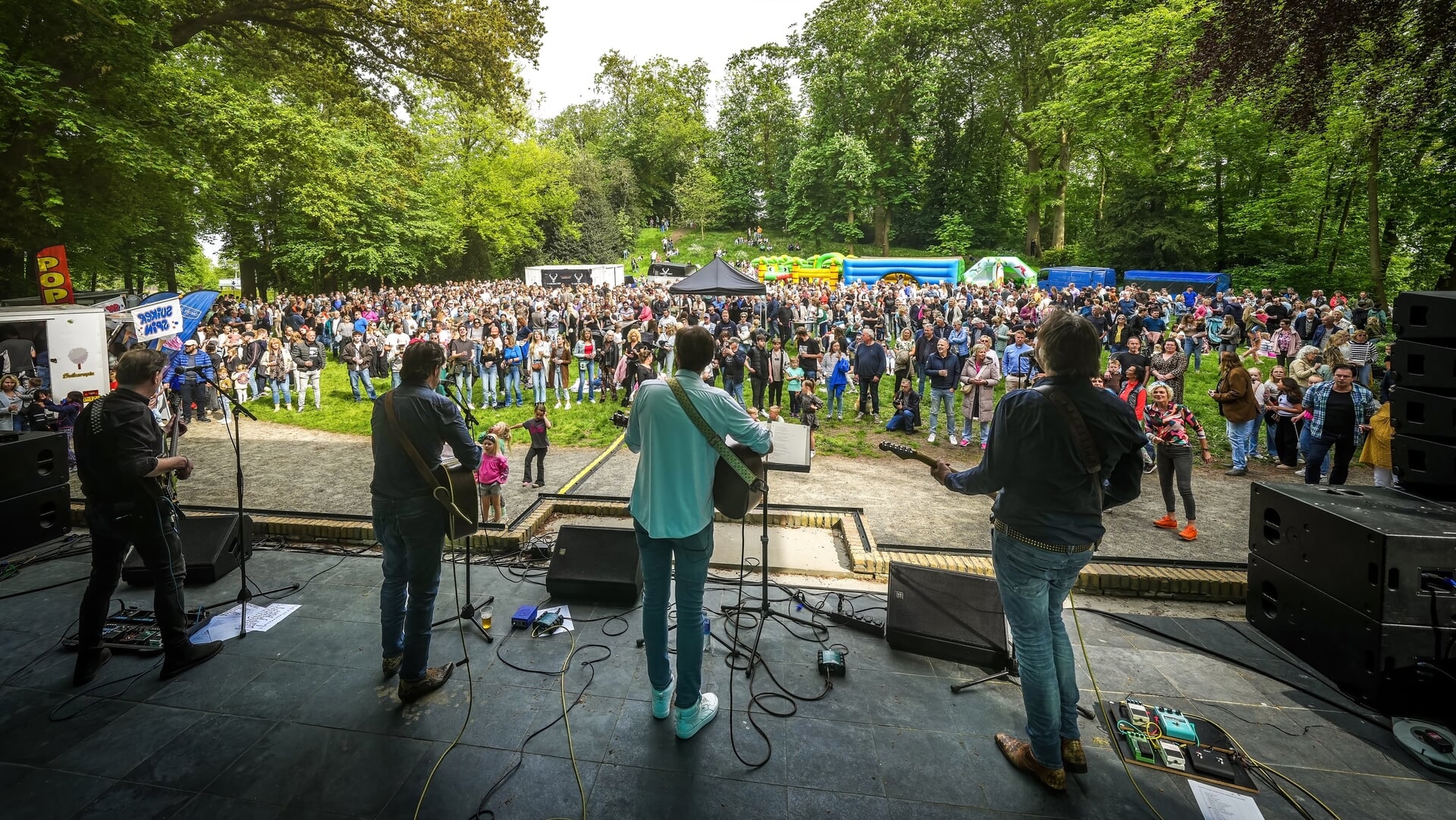 Donderdag gratis toegankelijk Hemelvaart Festival in Jouster park Heremastate