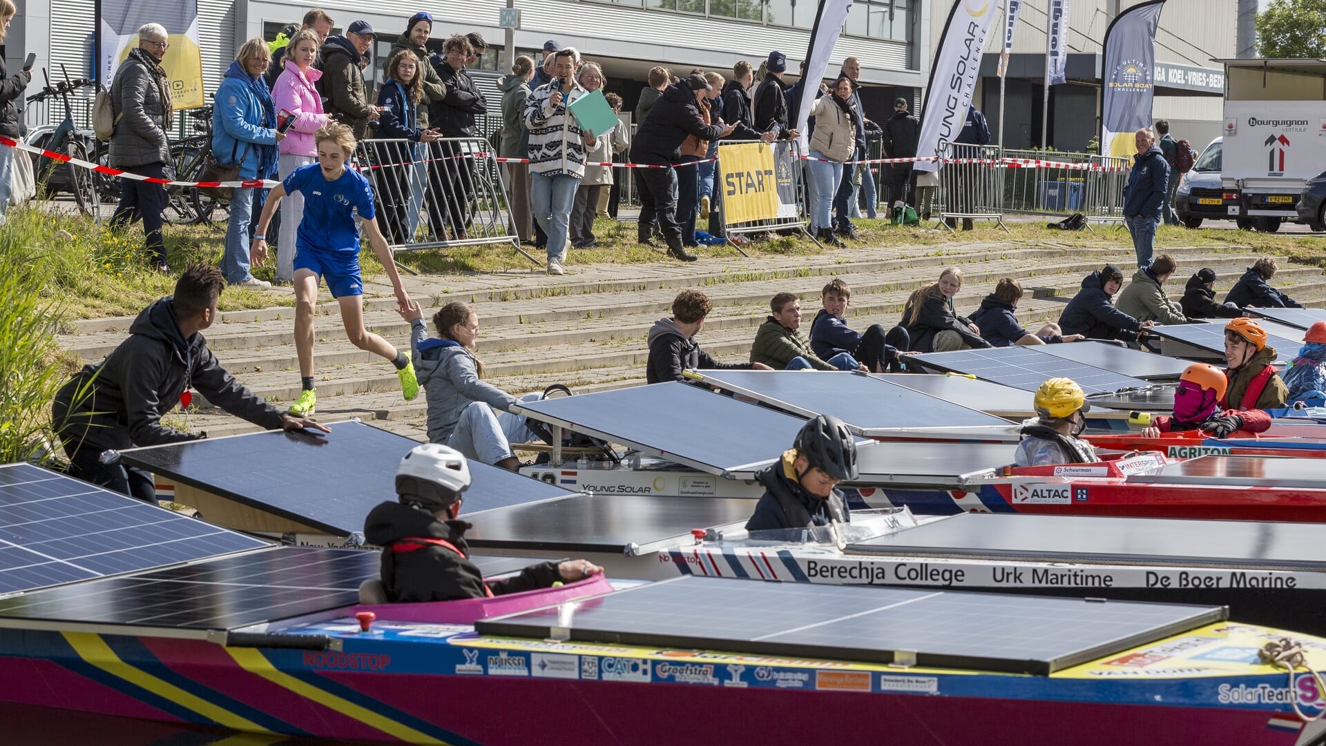 Terugblik eerste etappe Young Solar Challenge | Succesvol van Leeuwarden naar Workum