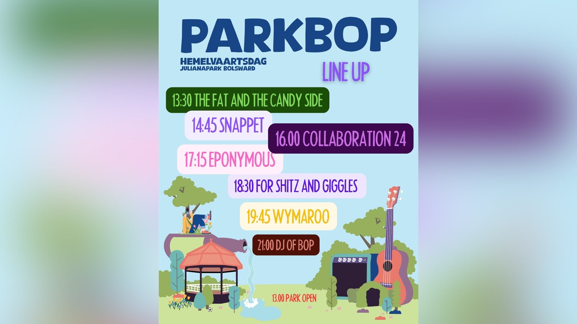 ParkBOP op Hemelvaartsdag in Bolsward