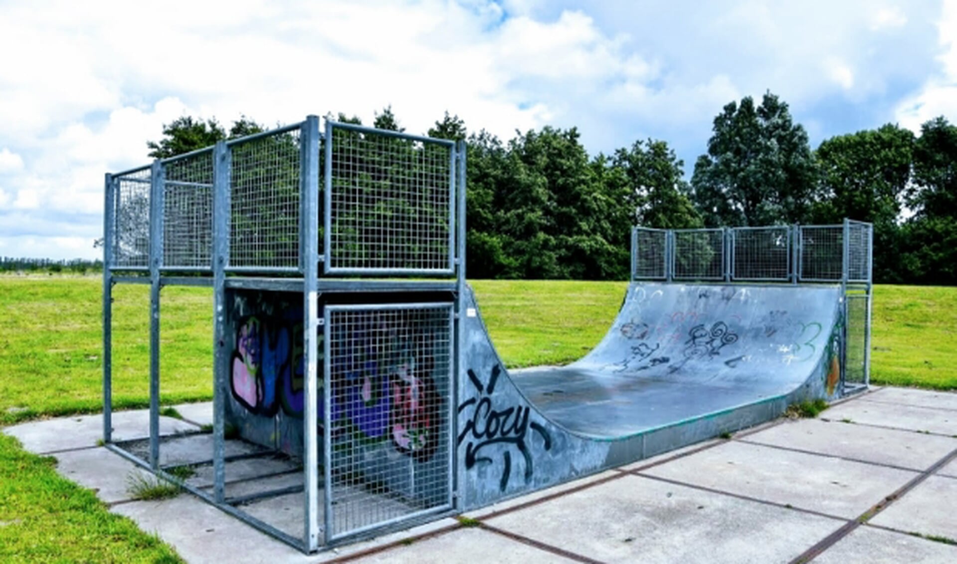 Plannen gebied skatebaan Zwaanshoek al een jaar in de ijskast