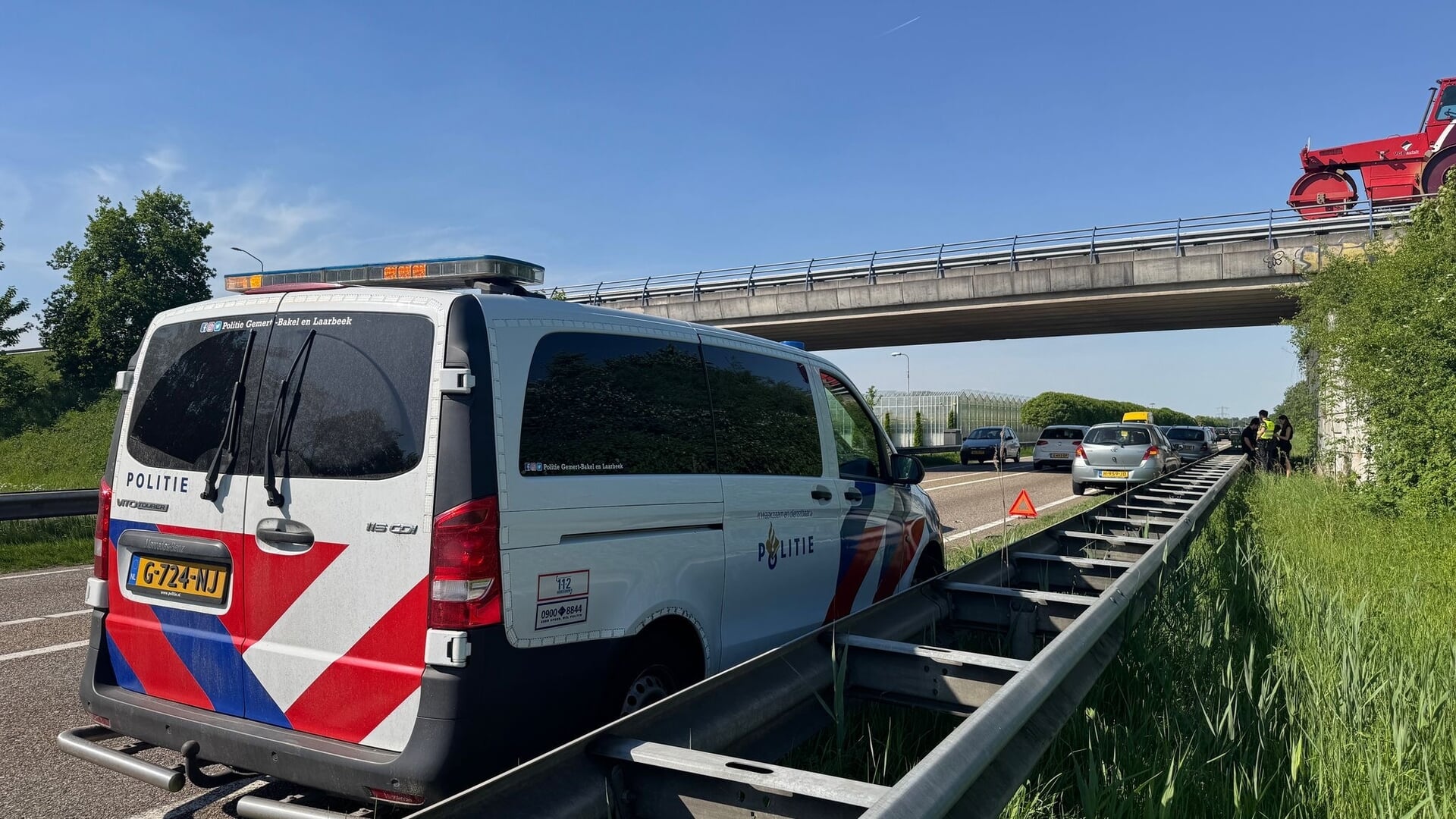 Auto’s botsen op N279 in Beek en Donk