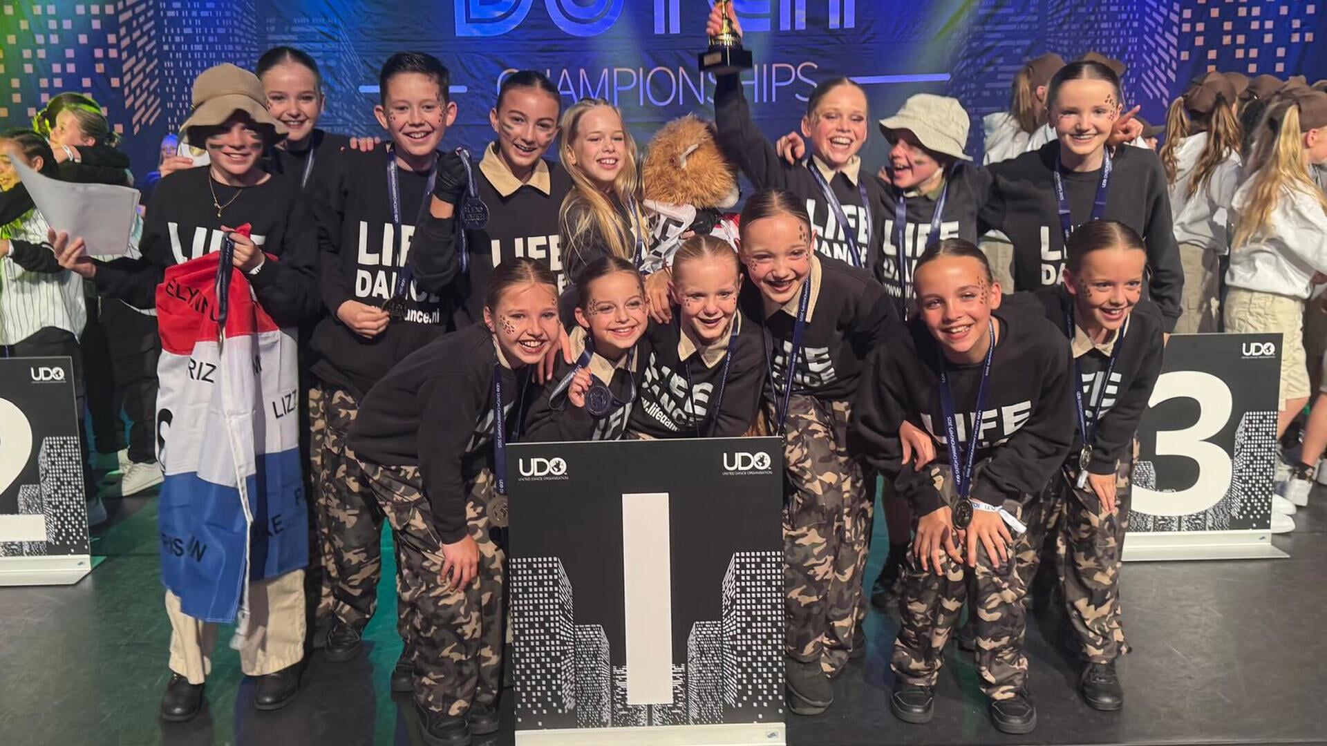 Streetdancers LiFe Beats Nederlands Kampioen
