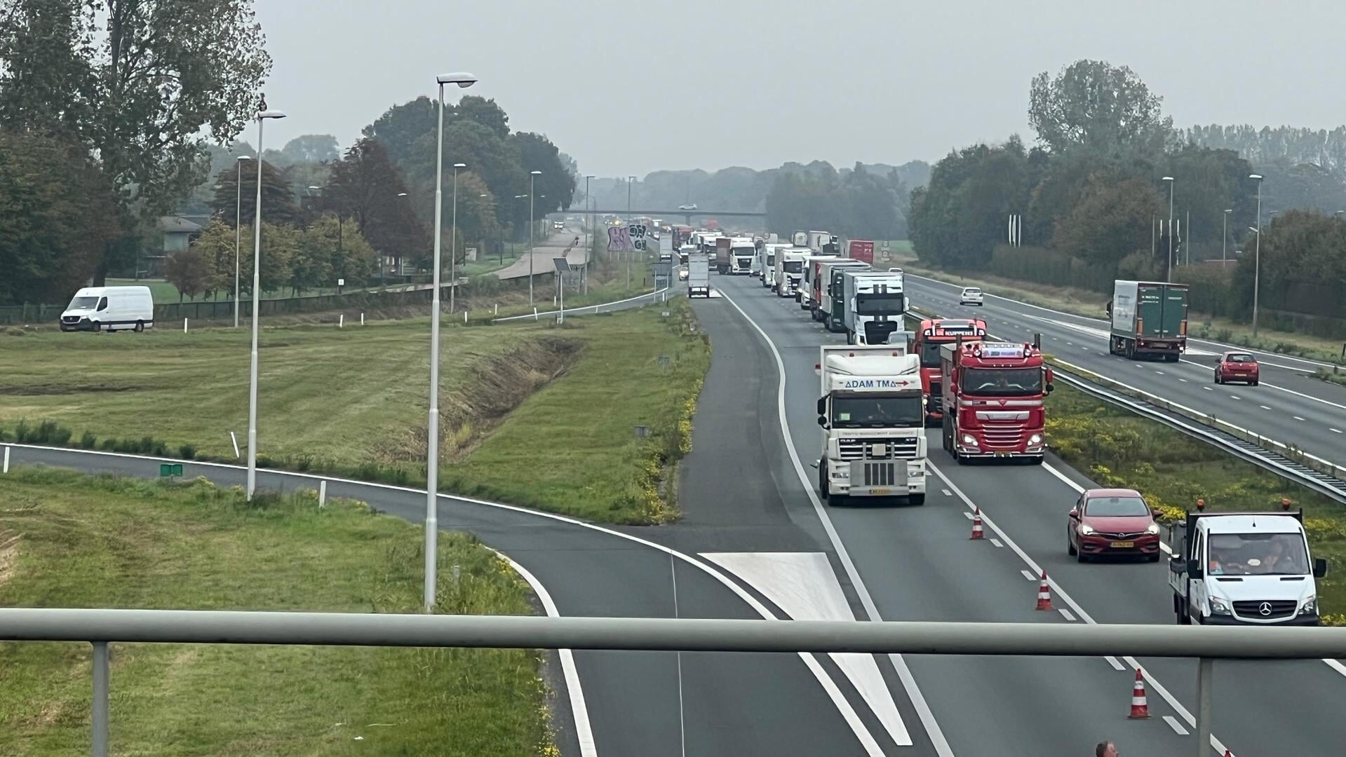 Lange file op A50