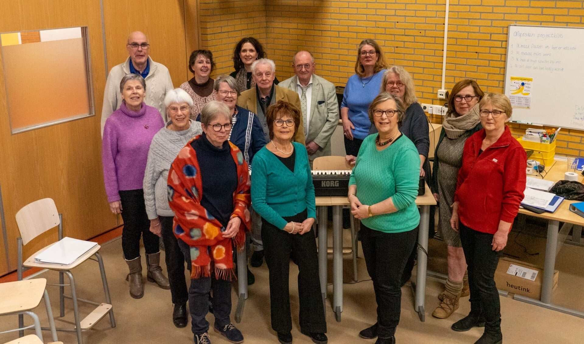 Gezellig Huiskamerkoor ging van start