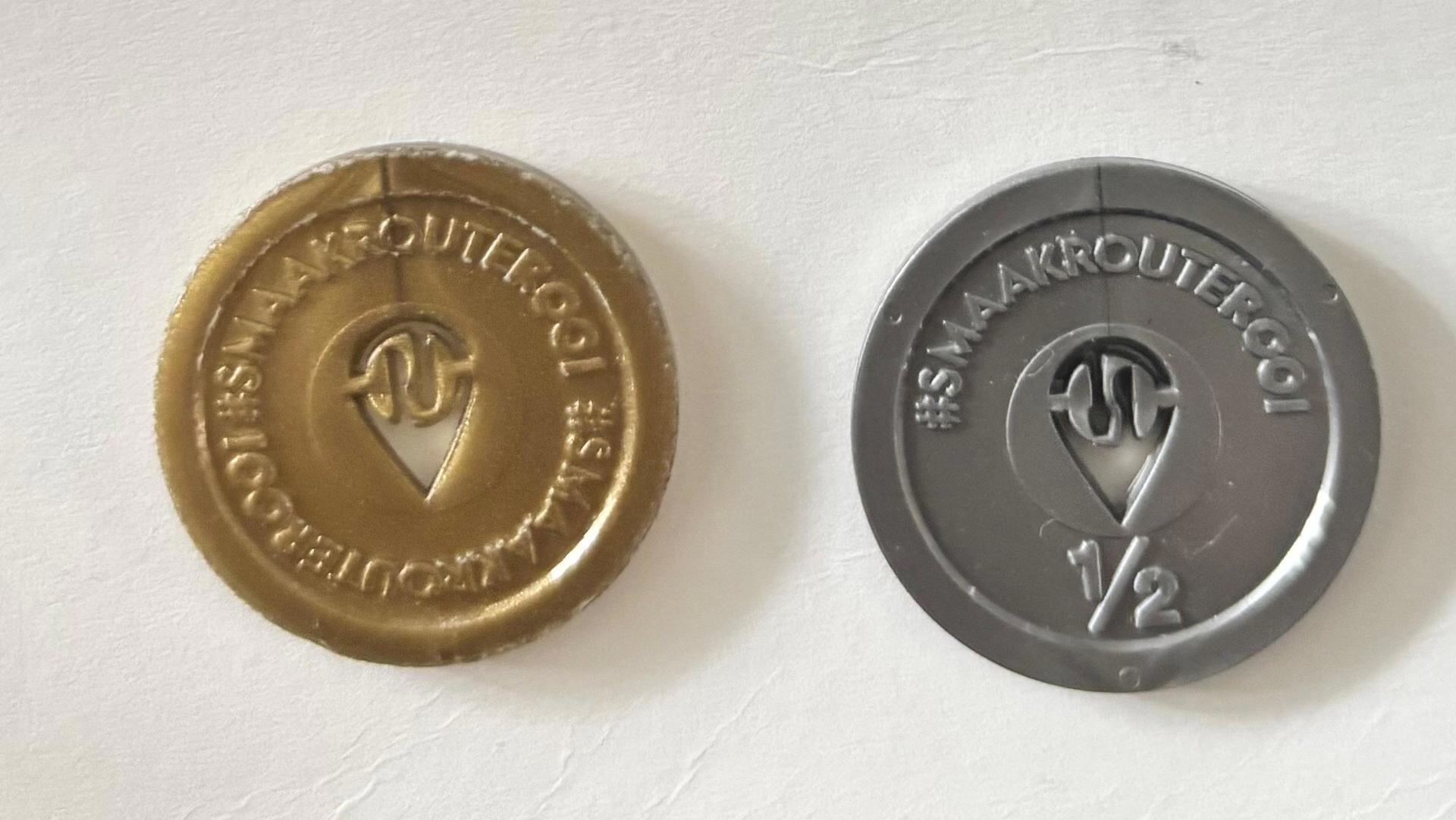 Nieuwe betaalmunten voor SmaakRouteRooi