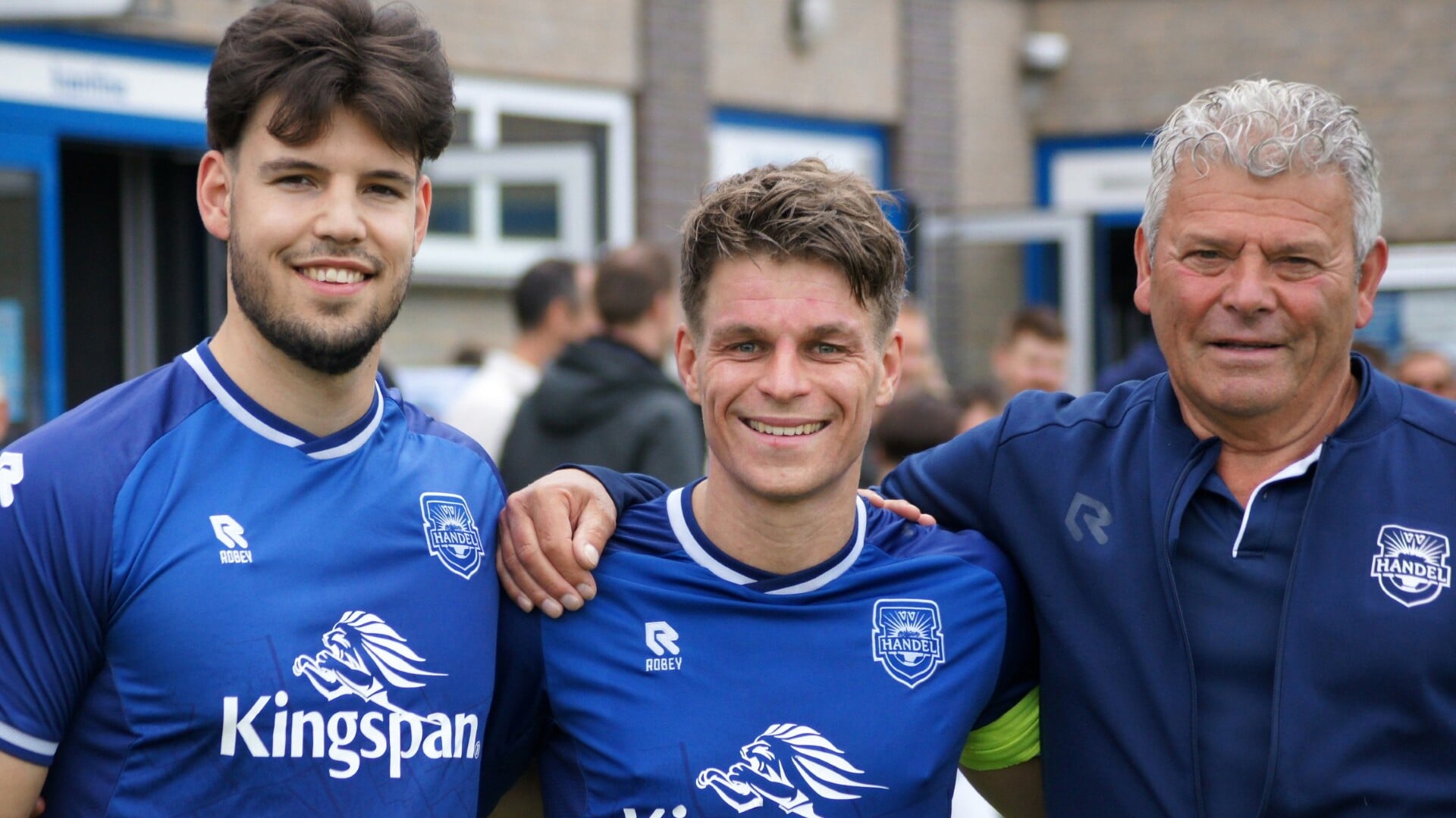 Mooie woorden van Handel-voorzitter bij afscheid clubtrio