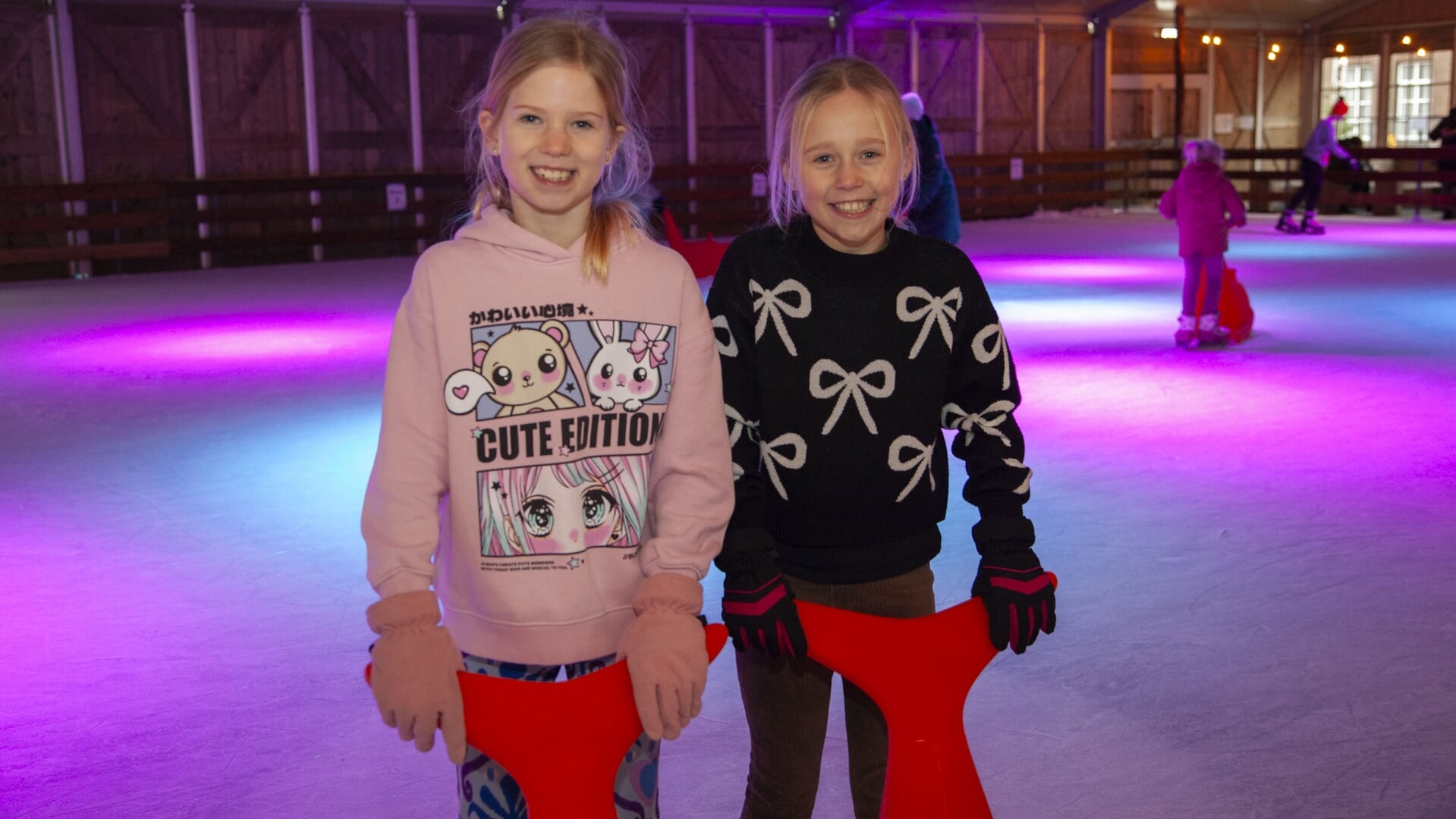 De ijsbaan en het Wintercafé smelten moeiteloos in elkaar