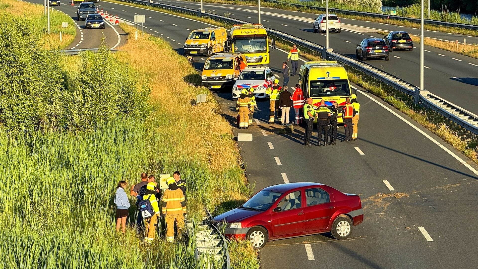Ongeval bij Berlicum-Middelrode
