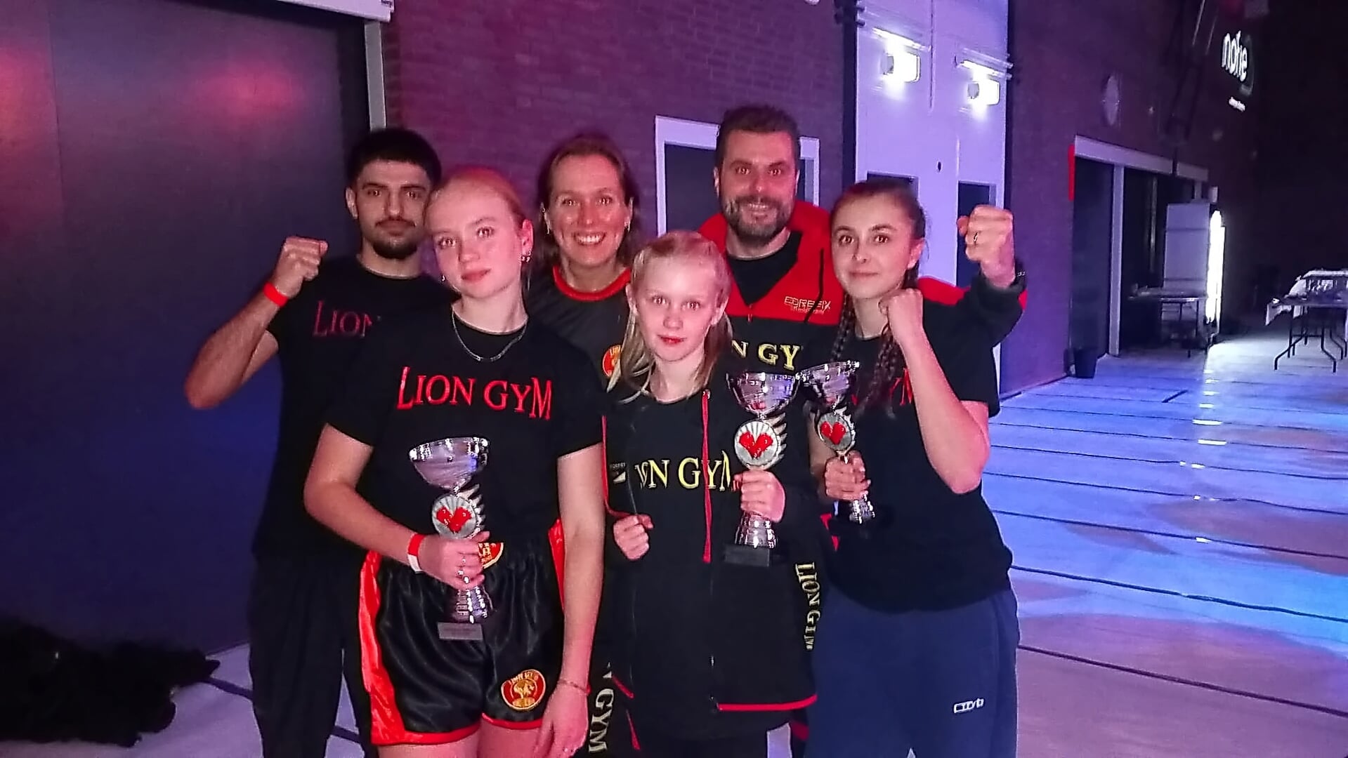 Lion Gym schittert op kickboksgala