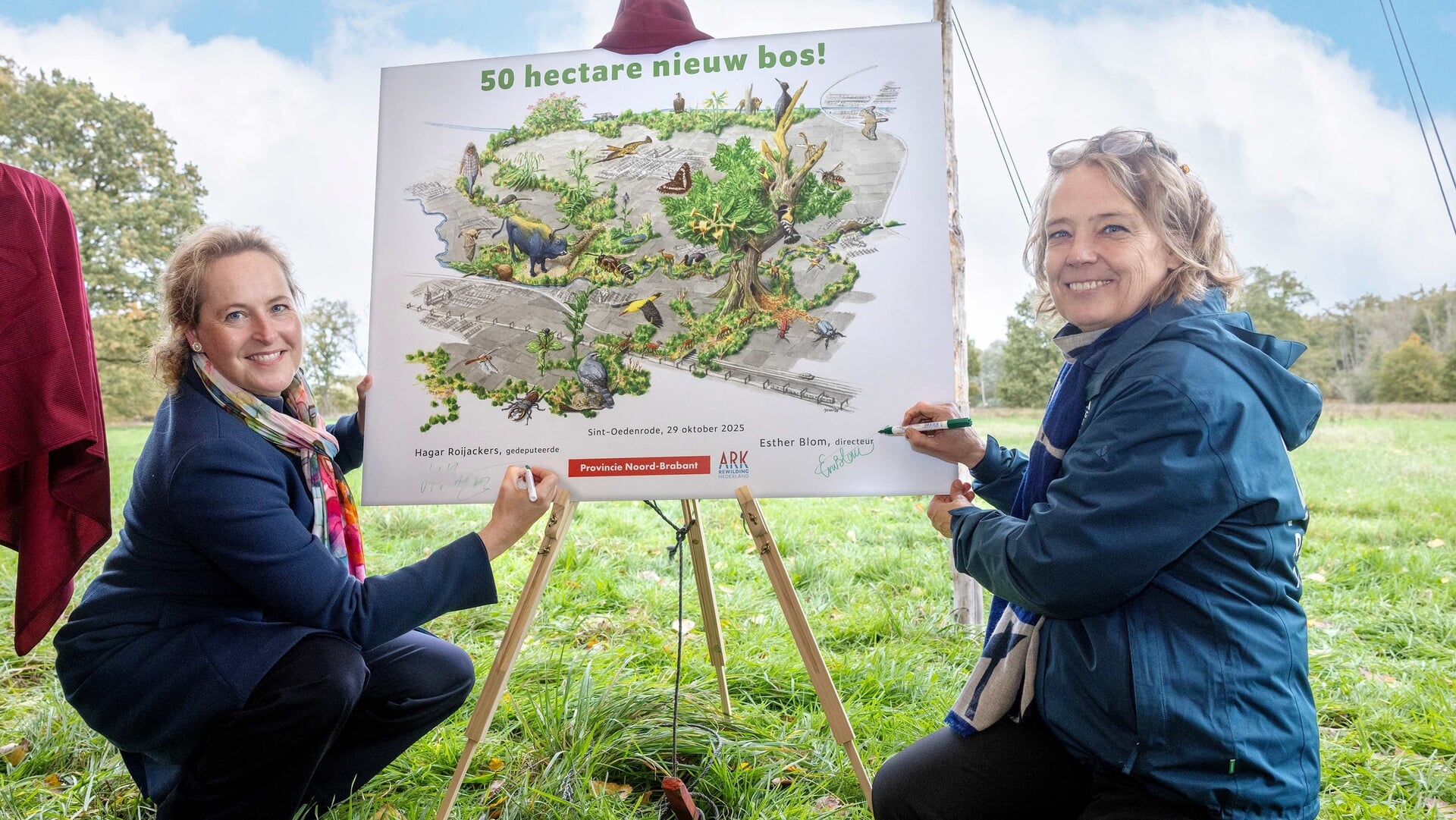 Het Vressels bos wordt een stukje groter