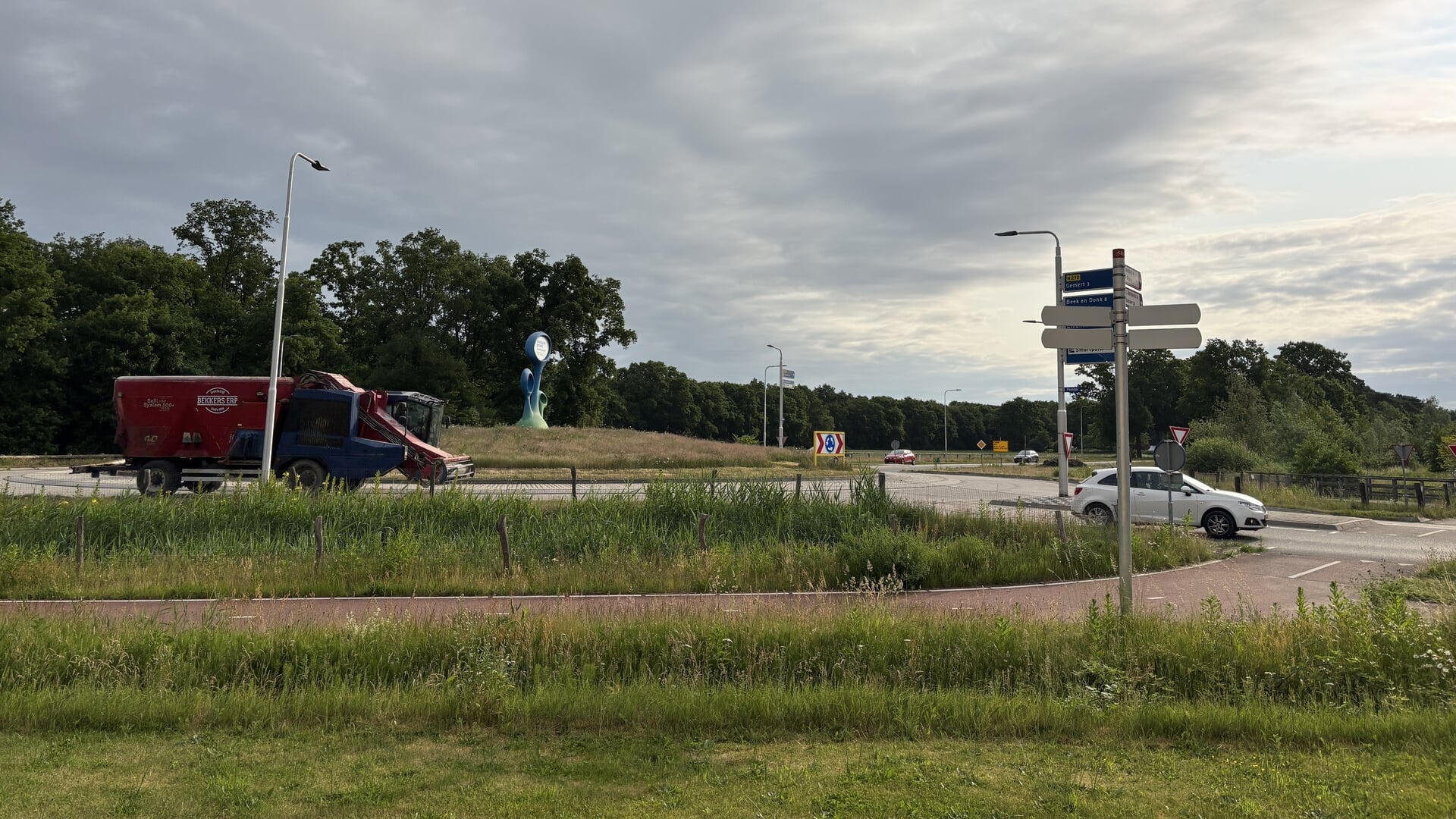 Deze weg in Gemert-Bakel is volgende week afgesloten