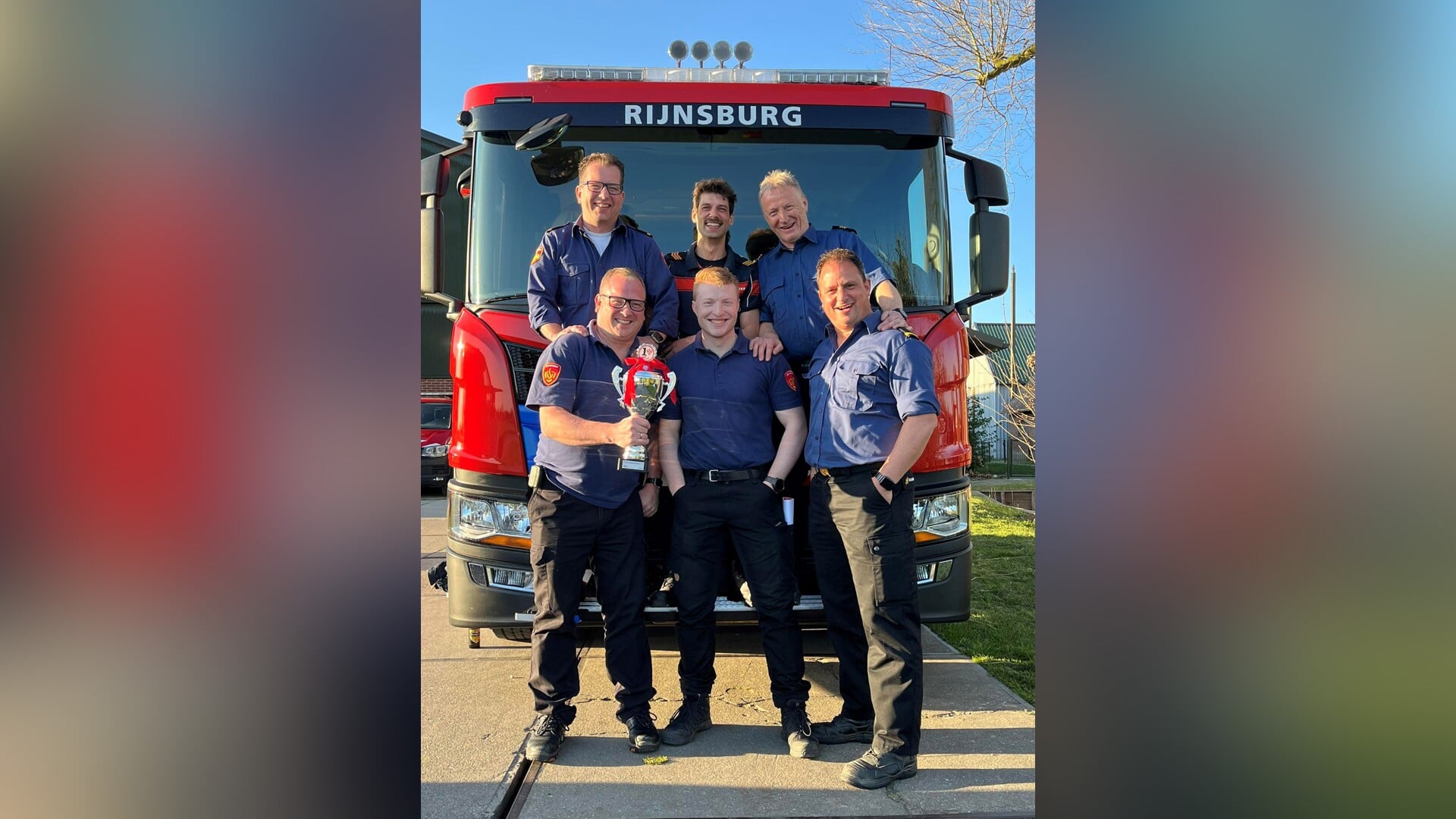 Brandweer Rijnsburg naar halve finale