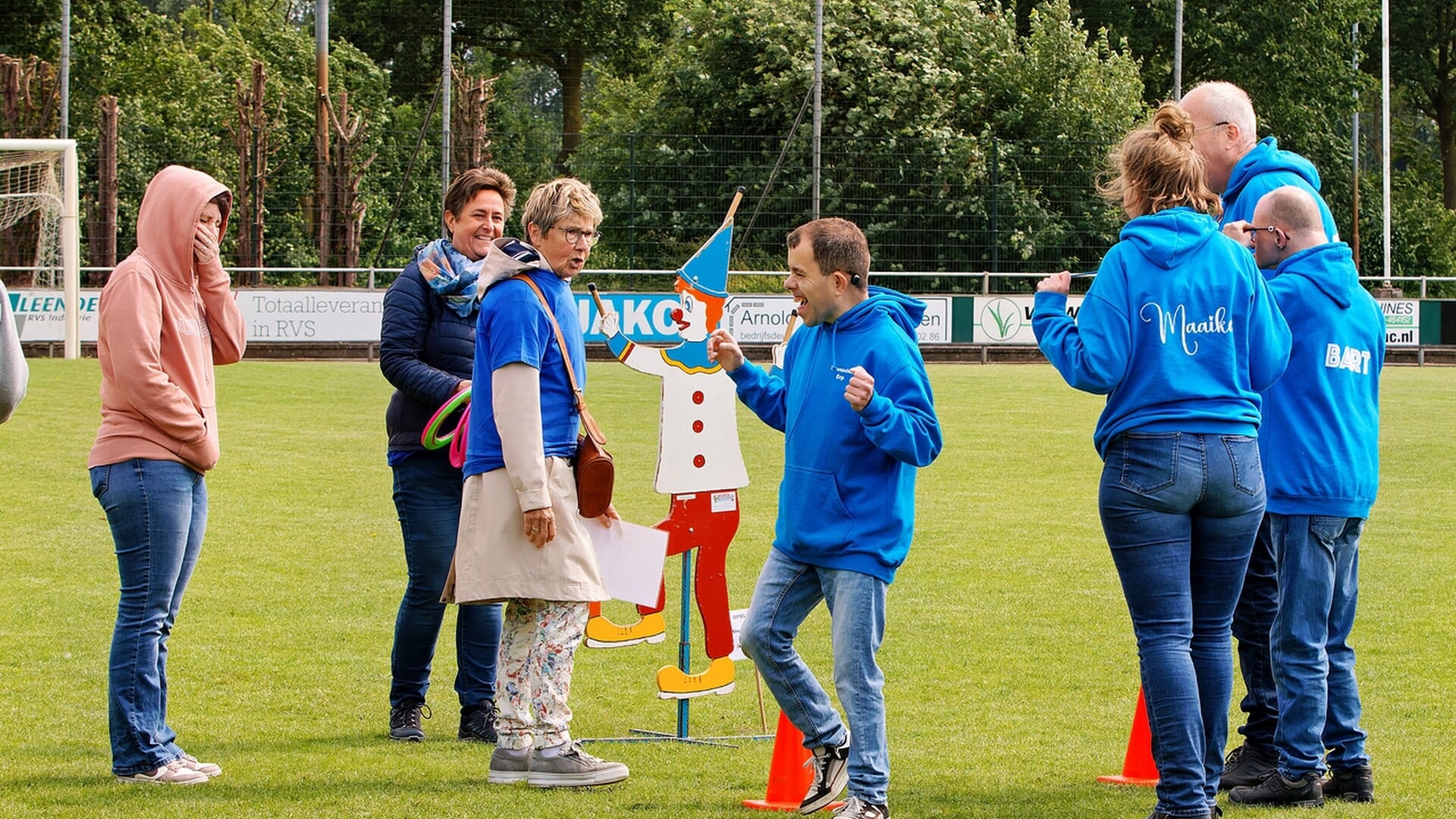 KansPlus zorgt voor geweldige zeskamp