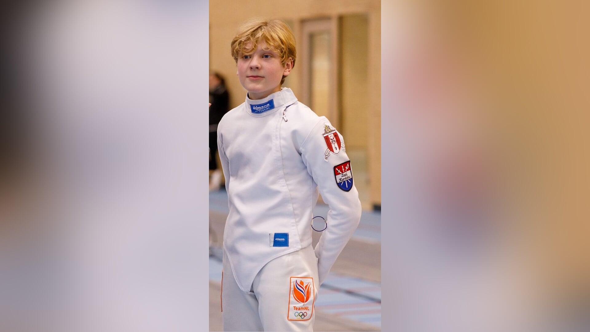 Opnieuw gouden medaille voor schermer Zachary de Voogd