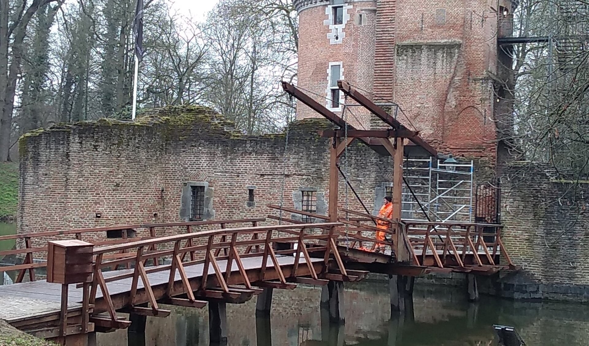 Ophaalbrug bij Kasteel Duurstede is weer als nieuw - Wijks Nieuws ...