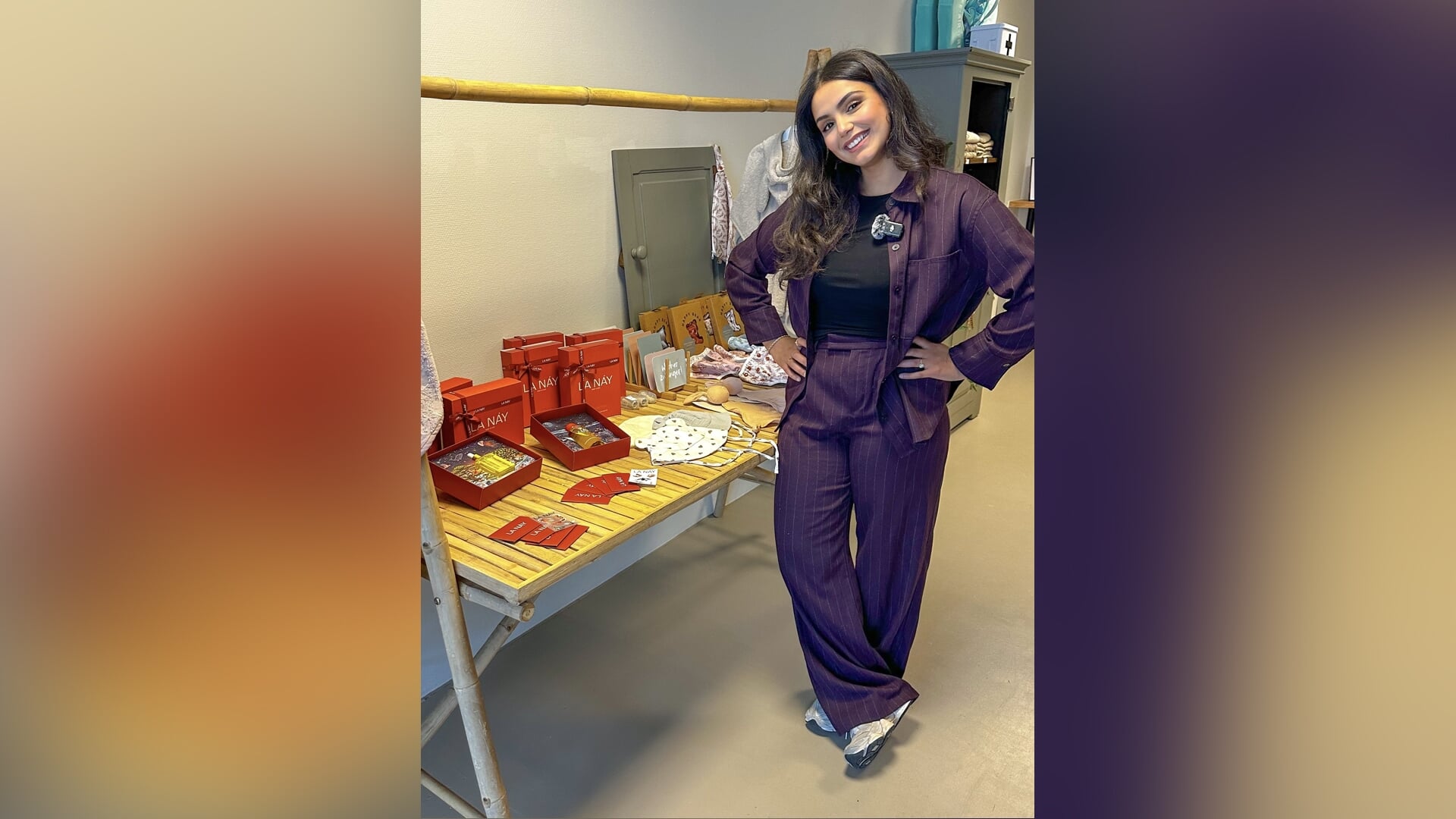 Maroua Aissa uit Sneek met babyverzorgingsmerk ‘La Náy’ nu ook in de lokale winkel