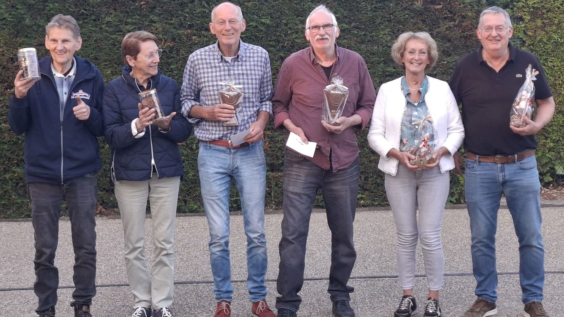 Elsendorpse Jeu de Boules kampioenen doublet