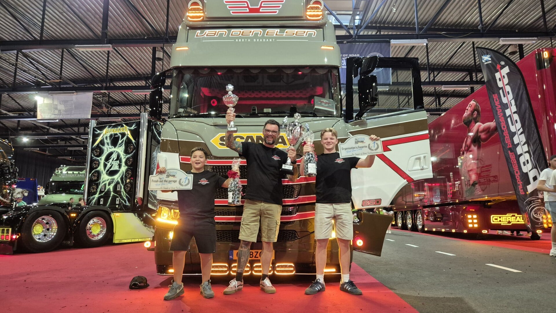 Joost van den Elsen uit Gemert wint met showtruck