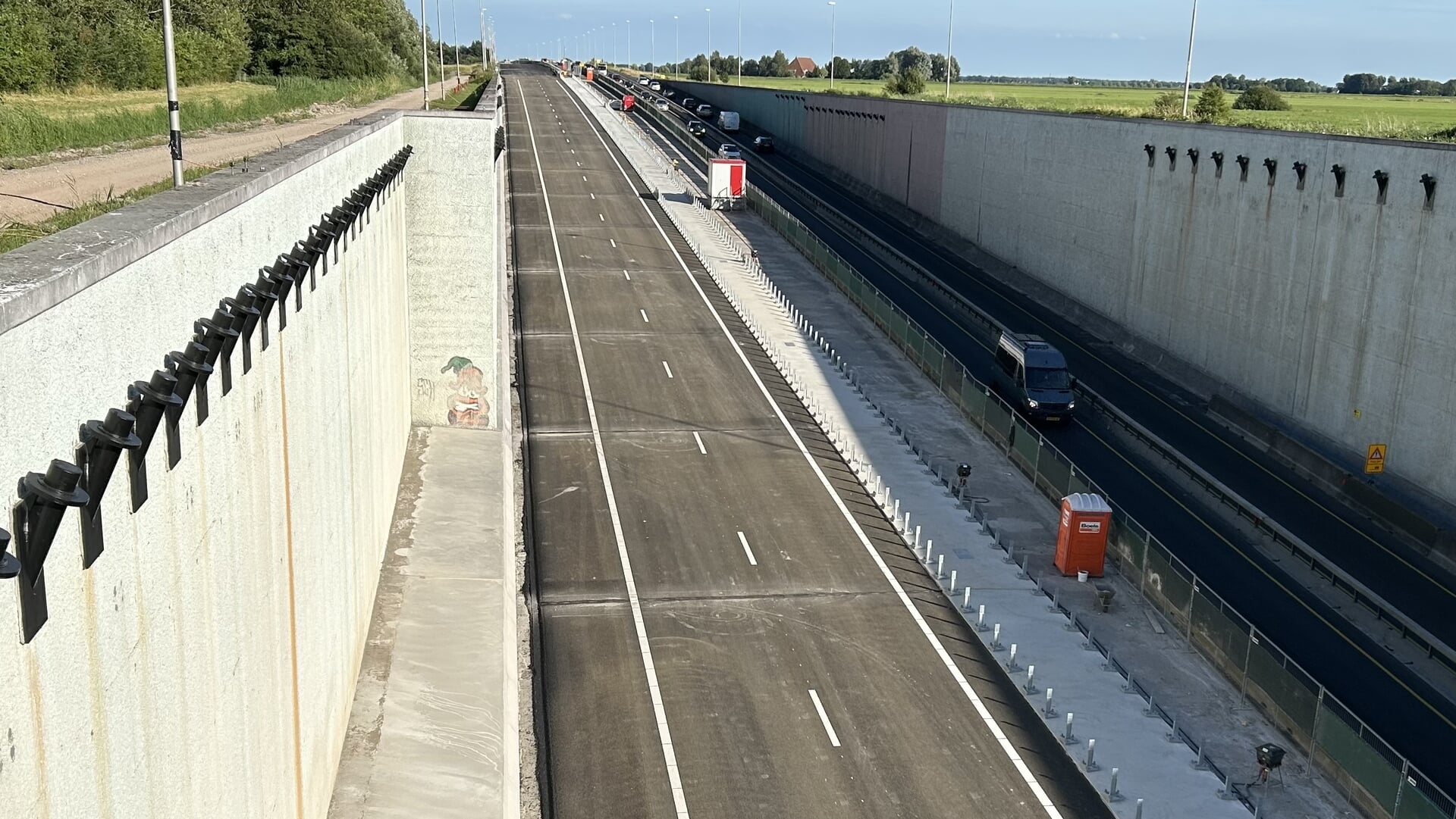 Prinses Margriettunnel vanaf 1 september 2025 weer volledig open