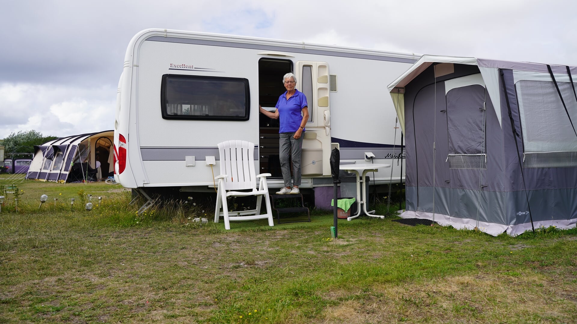 Vaste gasten: De caravan is nooit buiten Katwijk geweest