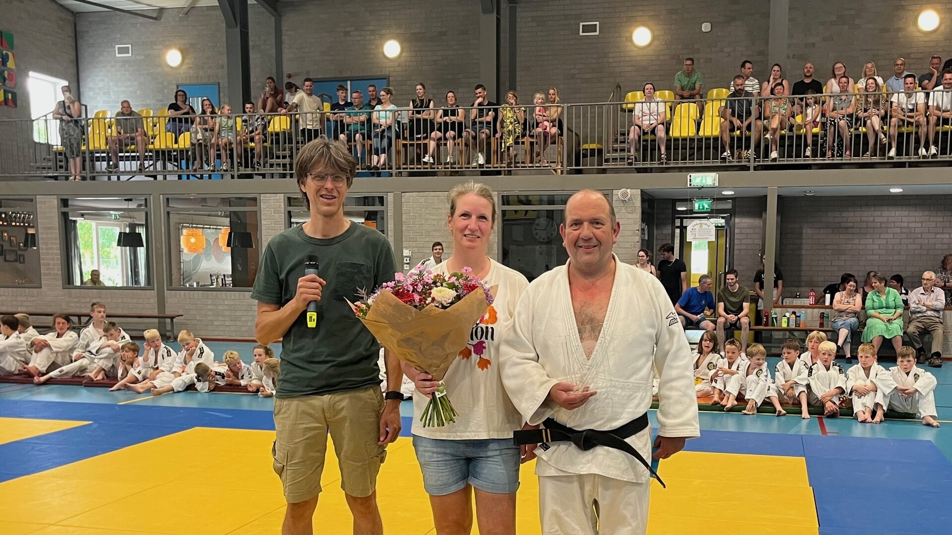 Gerald van Leuken zet zich al vijftig jaar fanatiek in voor Judoclub Kano Bakel: ‘Judo is niet allee