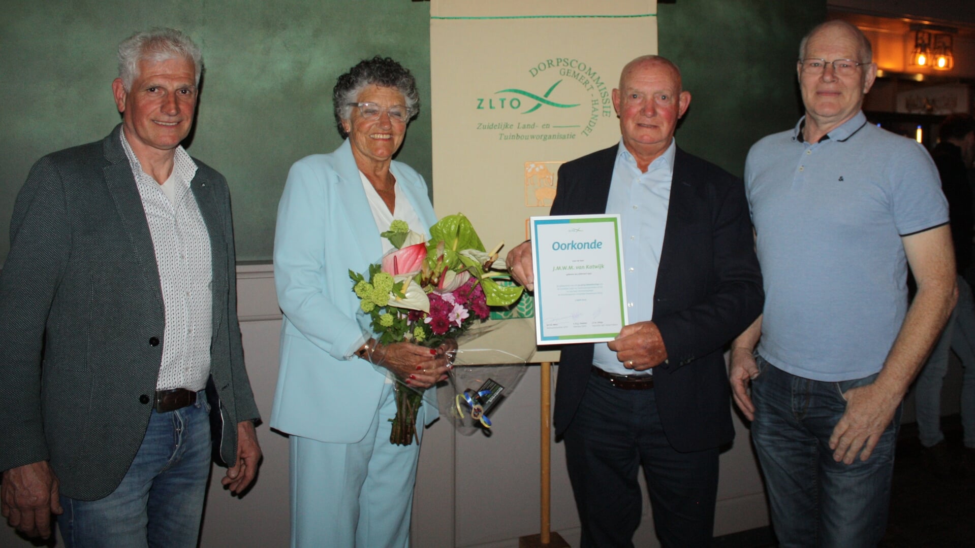Gouden lid bij ZLTO Gemert-Bakel