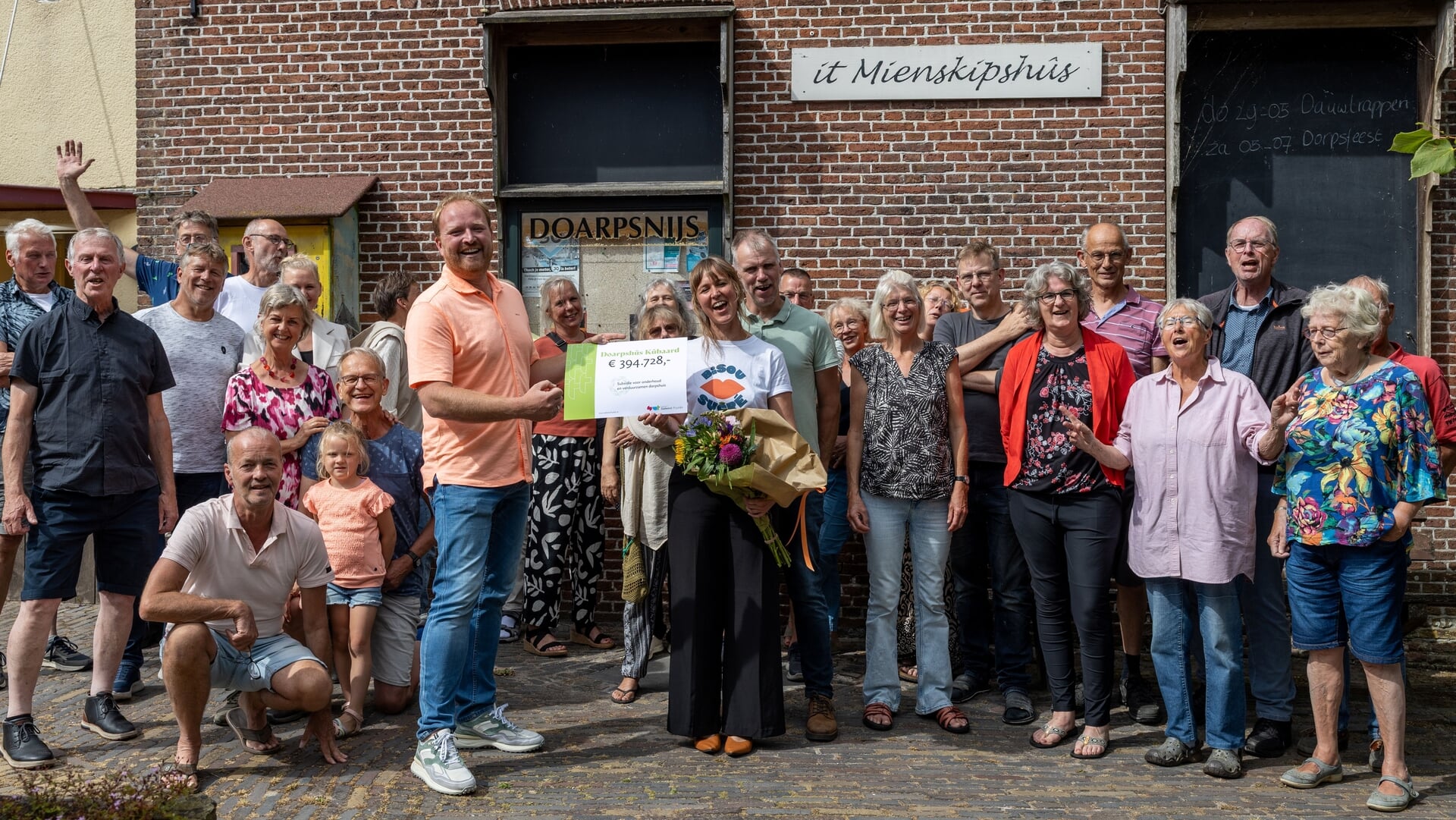 Subsidie voor Doarpshûs Kûbaard, dorpshuis De Tuolle in Tersoal en wijkgebouw It Roefke in Sneek