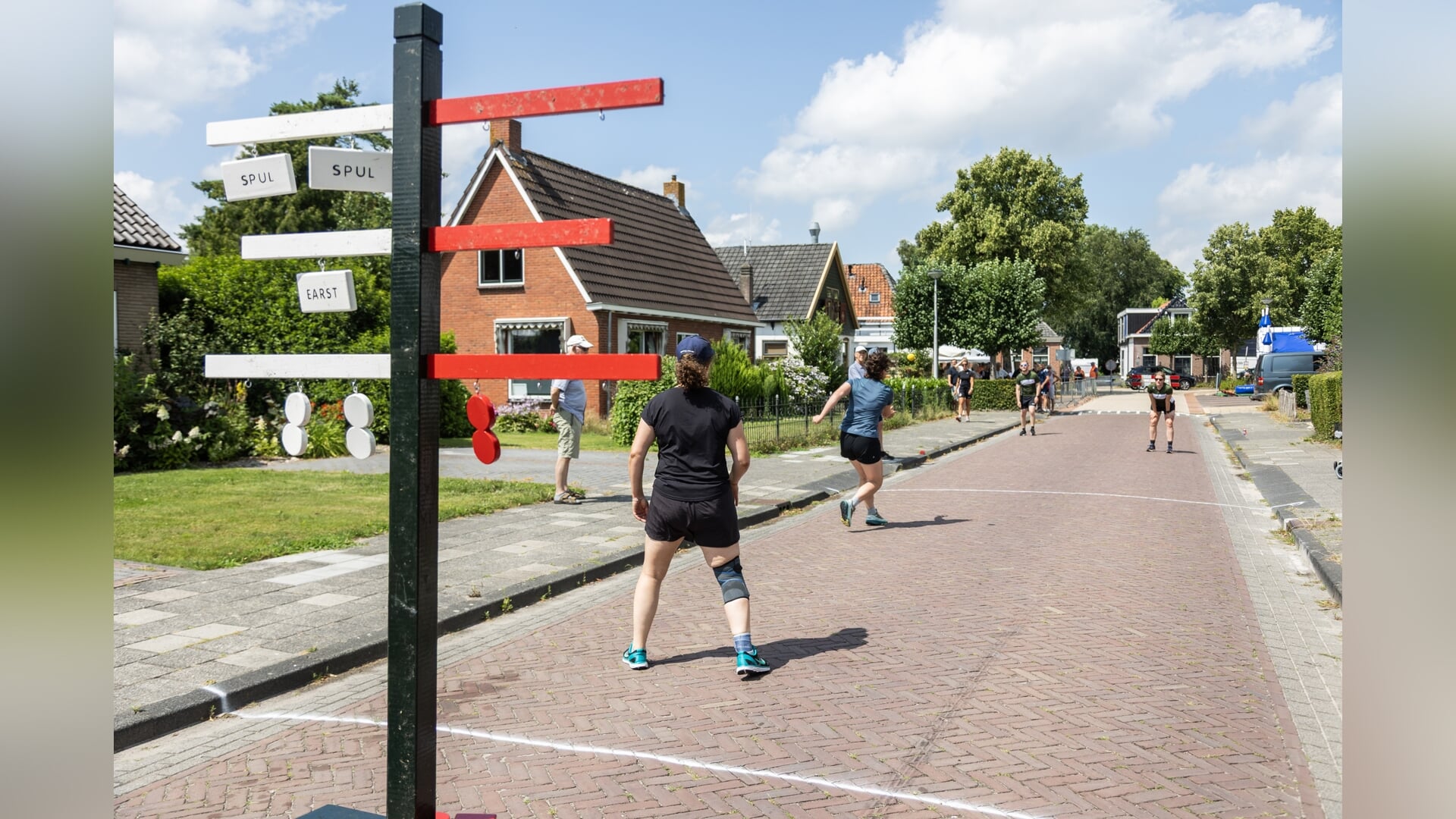 Eerste editie straatkaatsen in Lippenhuizen groot succes