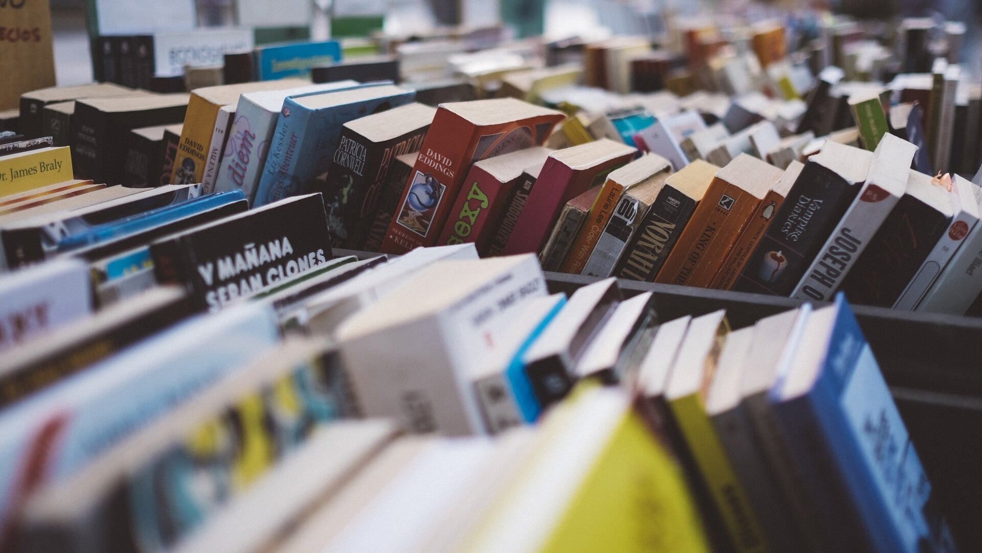 Zomerboekenverkoop in de bibliotheek