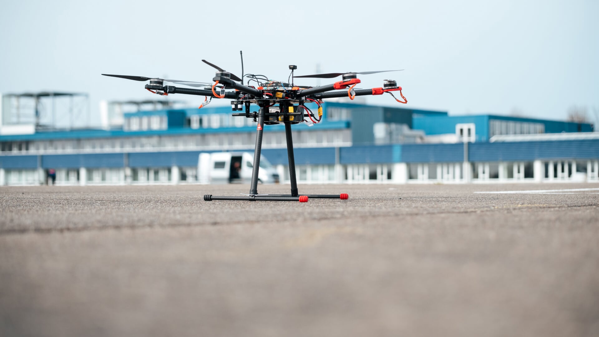 Reddingsbrigades zetten drones in